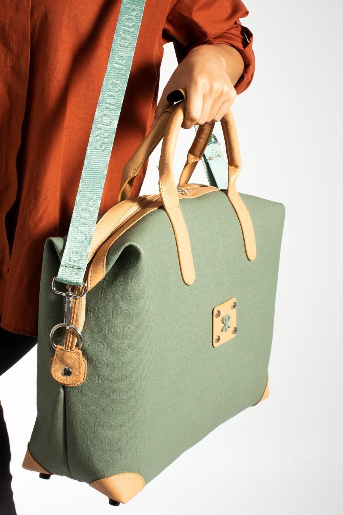Bigbag Yeşiltabagofraj Baskı Çok Amaçlı Seyhat Çantası 40x58 Ebatında
