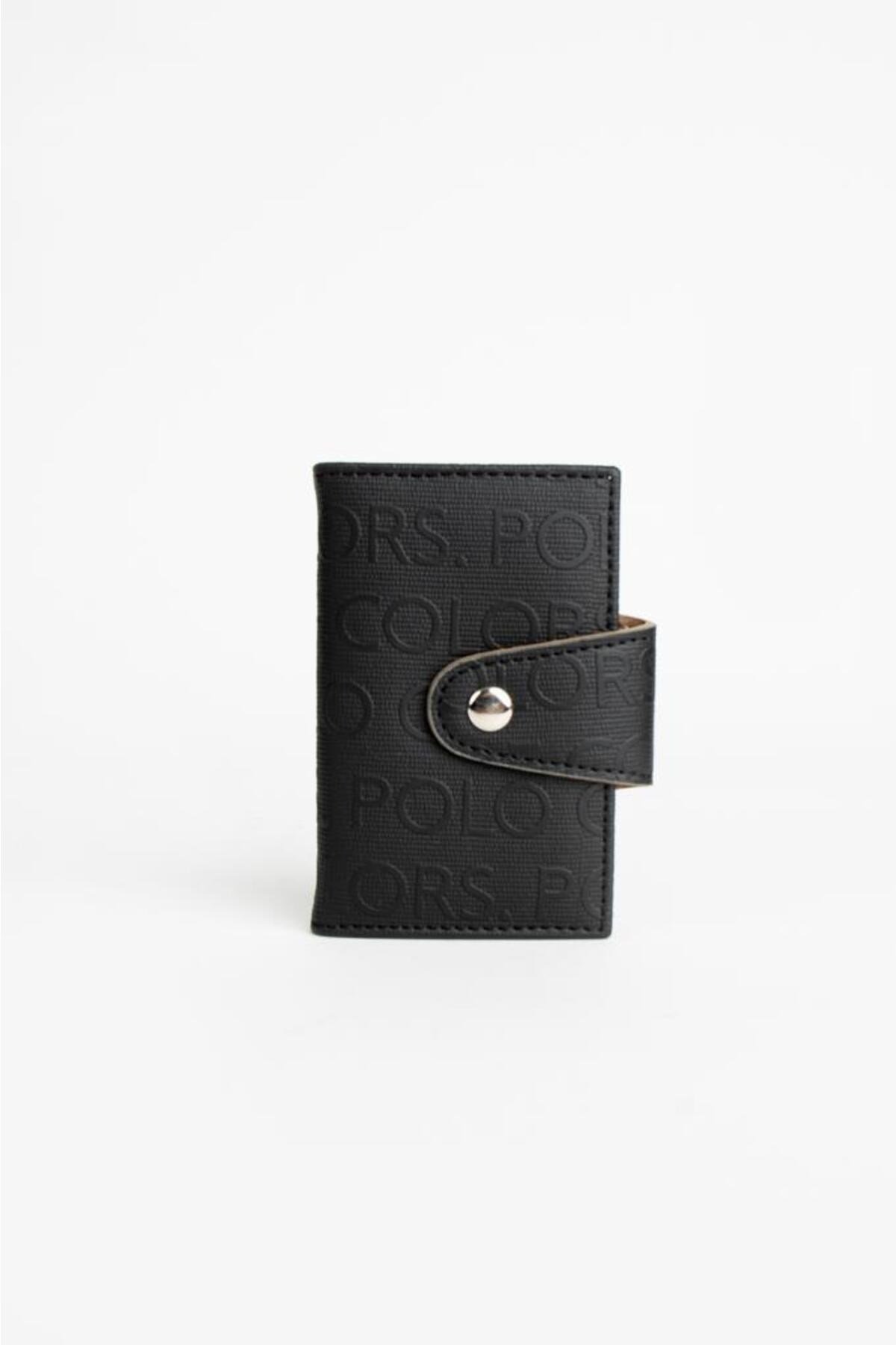 Emiliy Siyah Kum Gofraj Desen Çok Amaçlı unisex Kartlık 7x11 Ebatında