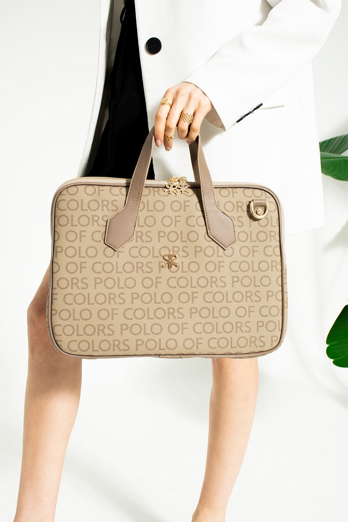 Joyce Vizonempirme Baskı Unisex Netbok Ve Evrak Çantsı 28x37 Ebatında