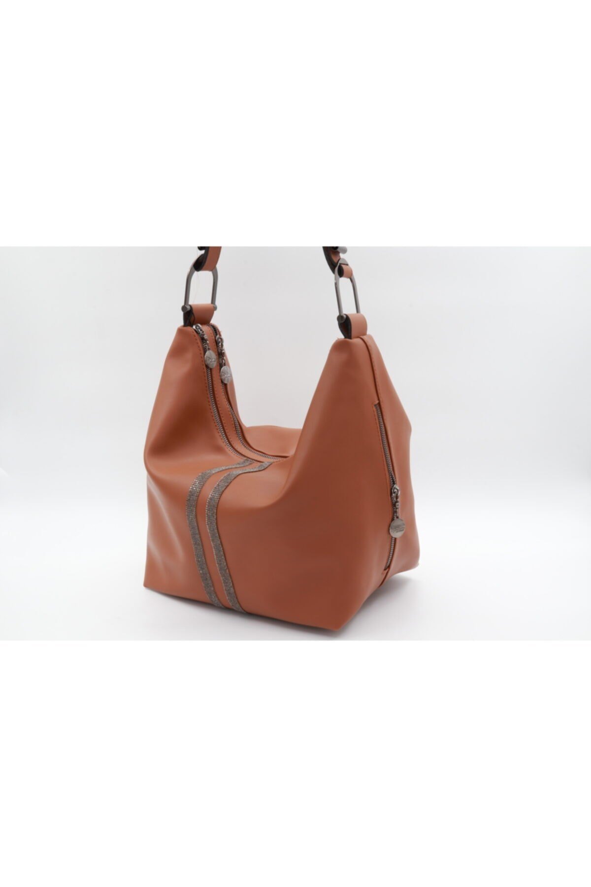 Önütaşlı Çok Gözlü Salaş Çanta Uzunluk Ebatı28cm Genişlik Ebatı42cm