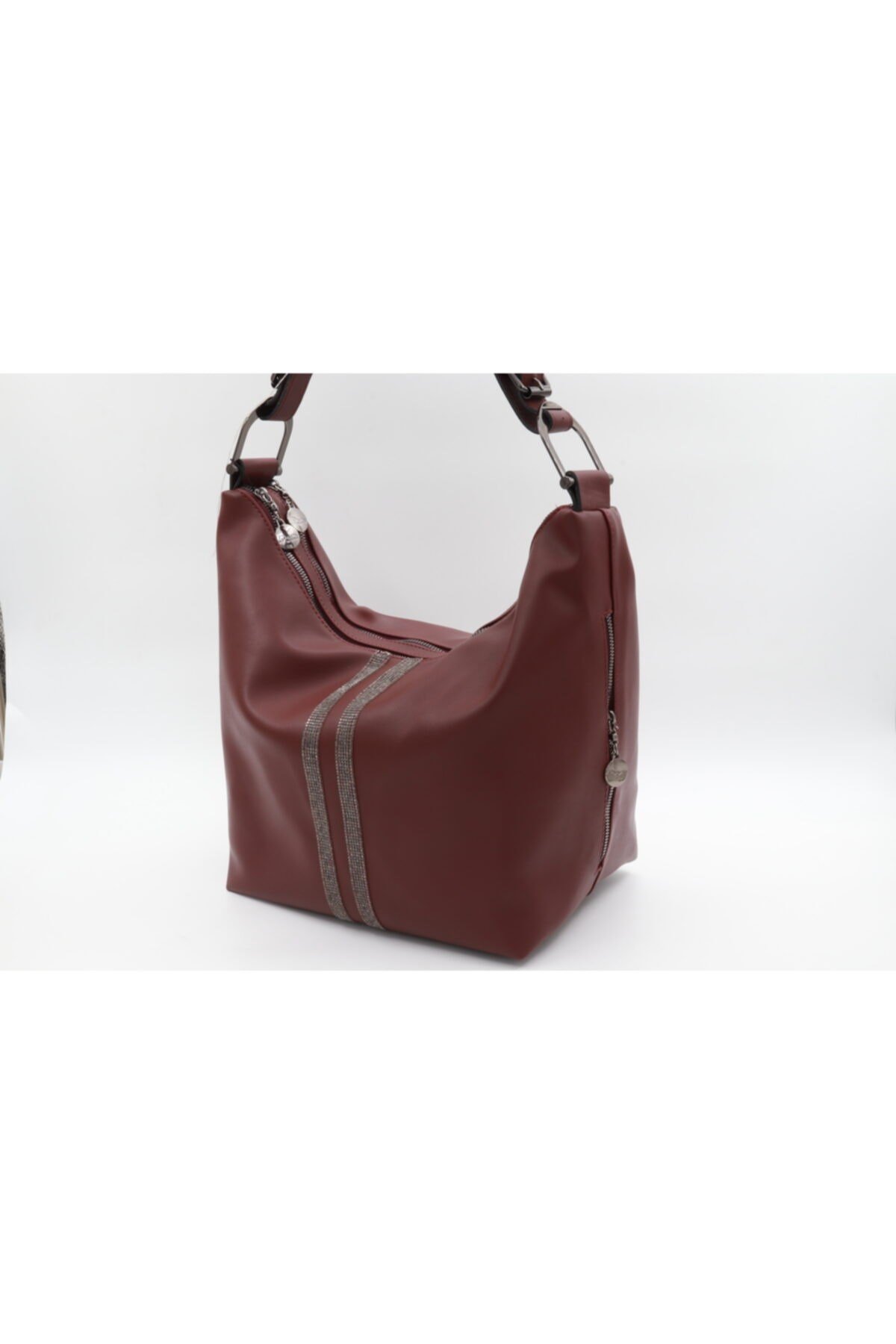 Önütaşlı Çok Gözlü Salaş Çanta Uzunluk Ebatı28cm Genişlik Ebatı42cm