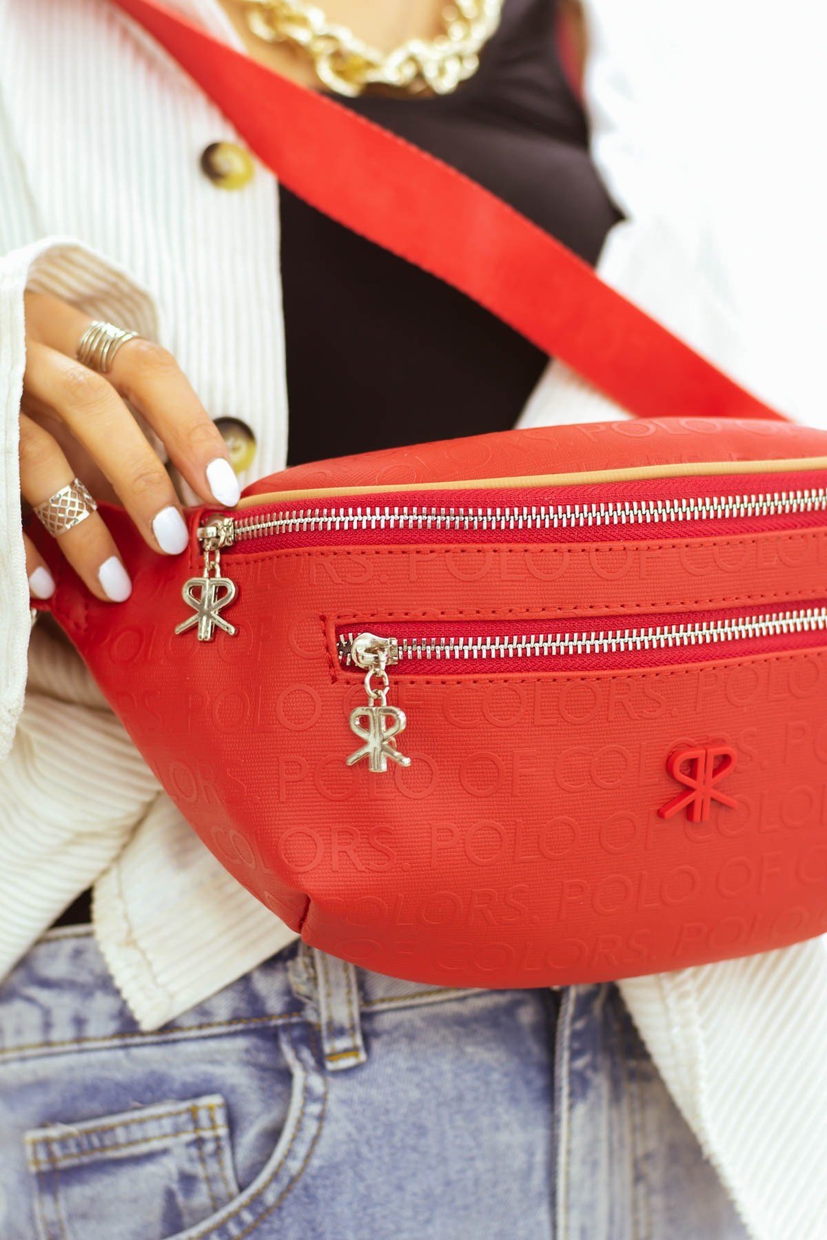 Polo Of Colors Şık Badi Bag Uzunluk Ebatı 32 Genişlik Ebatı 22