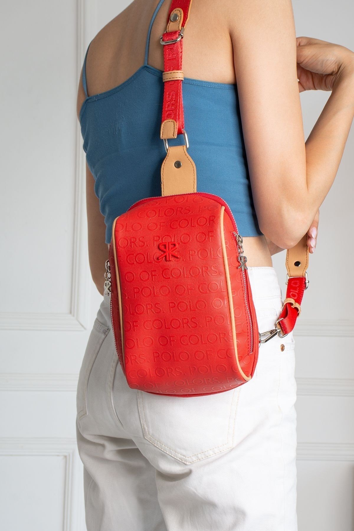 Üst Seviyesi Polo Of Colors Badi Bag Uzunluk Ebatı 25cm Genişlik Ebatı 16cm