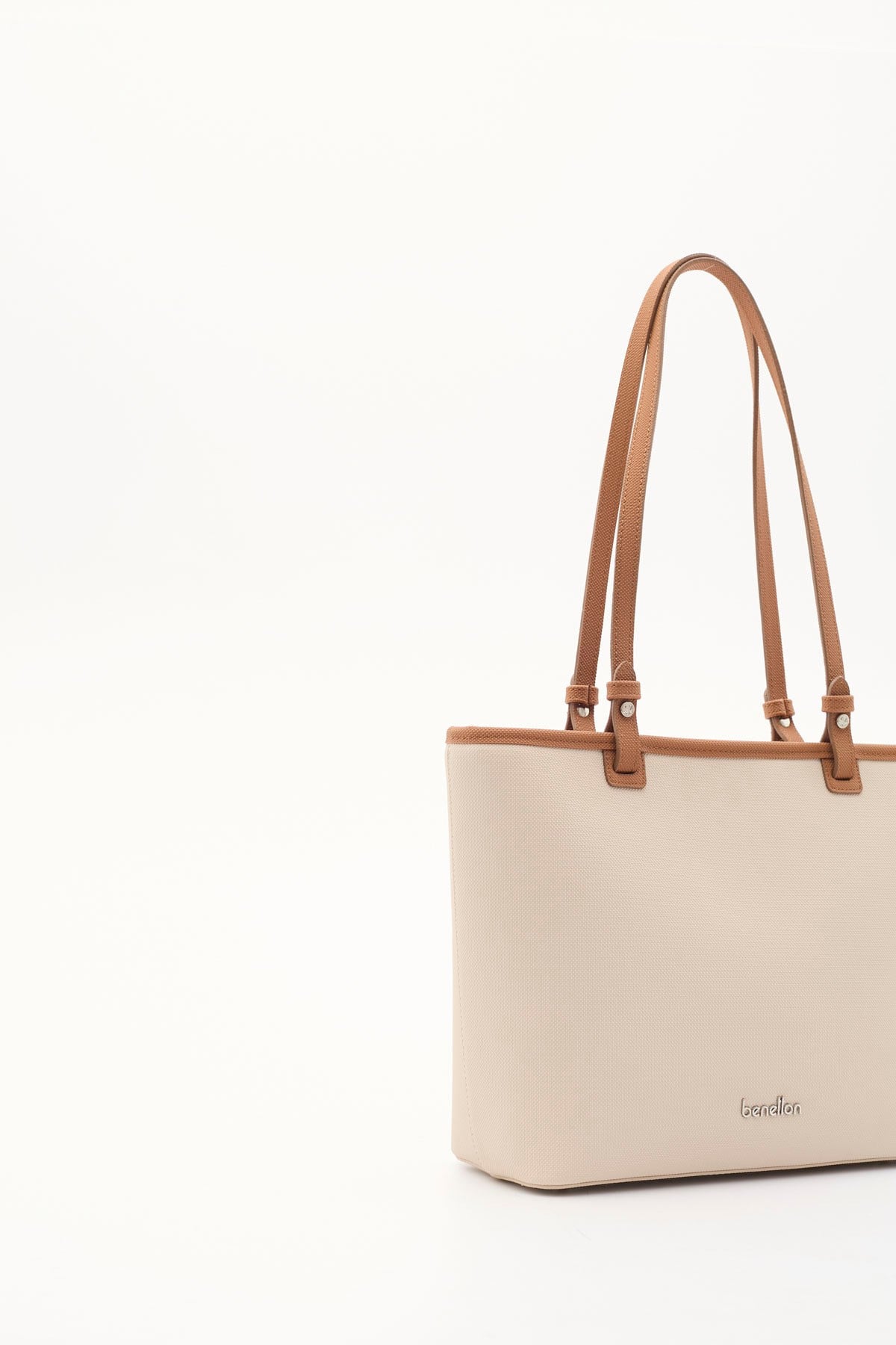 Benetton Kadın Kol Çantası BNT1822 Bej-Camel