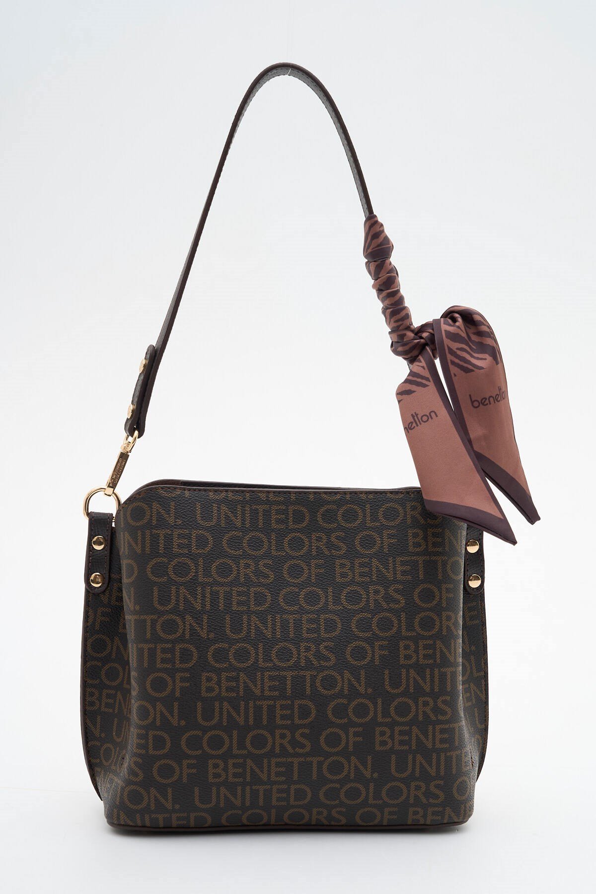Benetton Kadın Kol Çantası BNT1888 Kahve