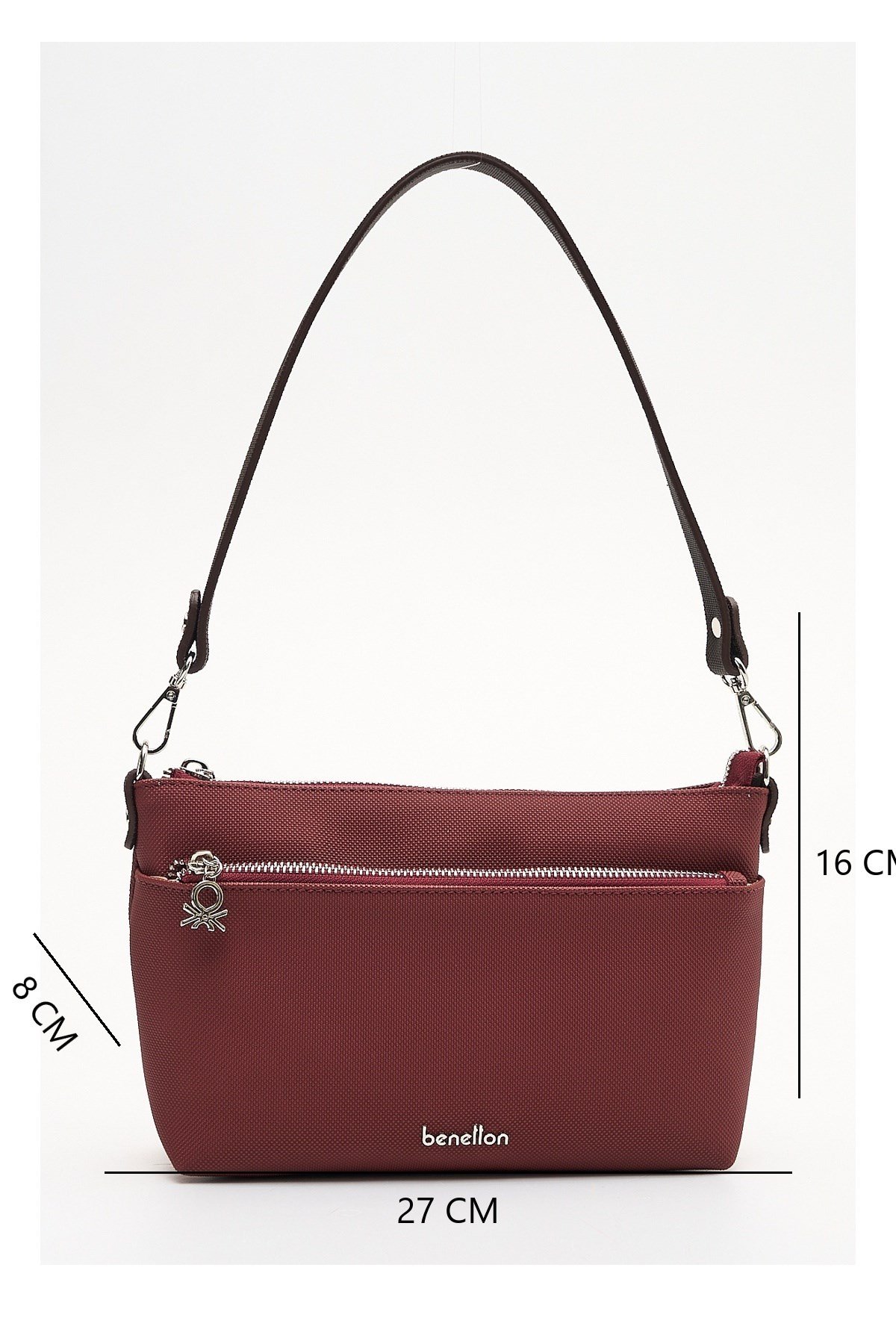 Benetton Kadın Kol Çantası BNT1934 Bordo-Kahve