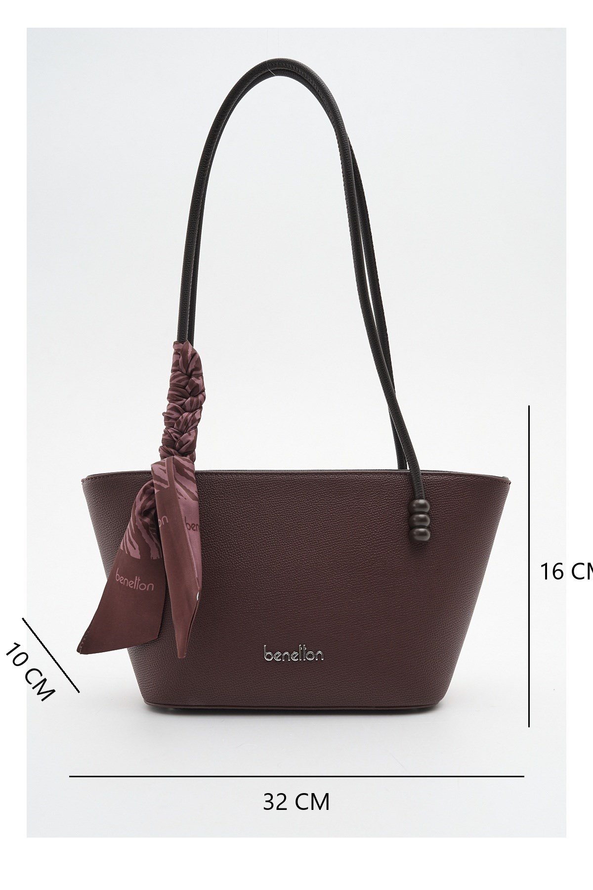 Benetton Kadın Kol Çantası BNT1946 Bordo-Kahve