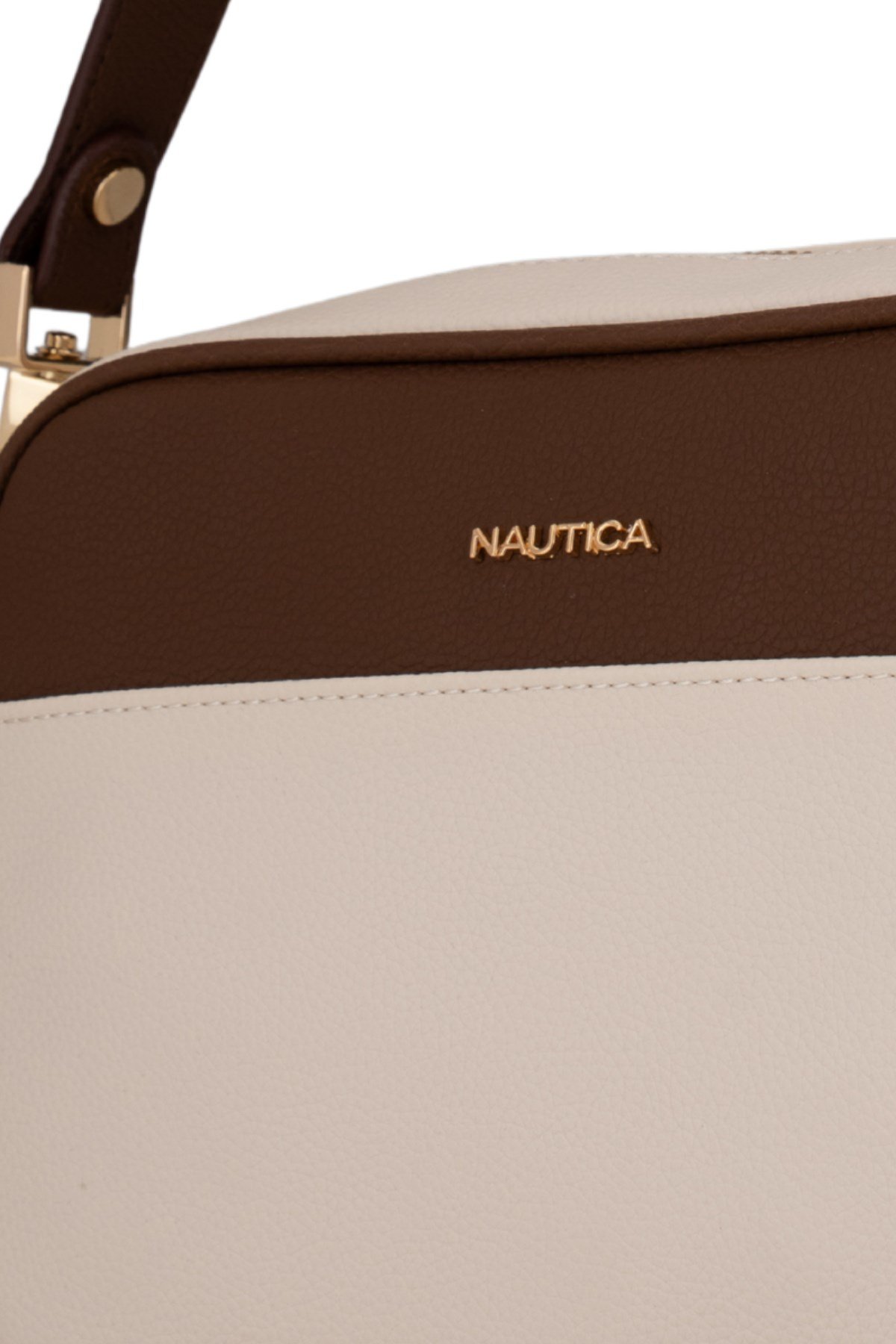 Nautica CN7675T  Kadın Postacı Çantası Ekru-Kahve