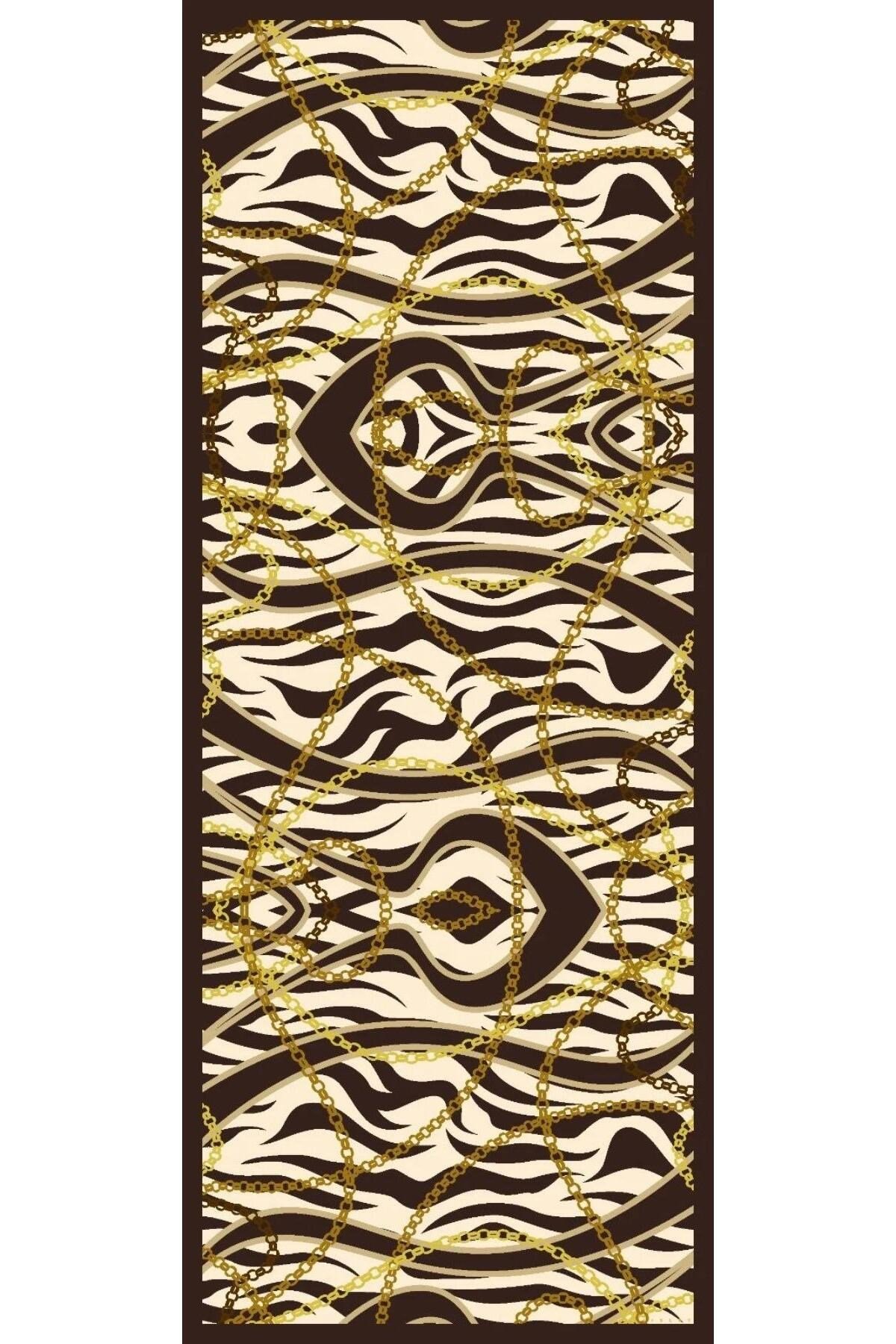 Sisley Esila Desenli Şal S-S-2009 Kahve