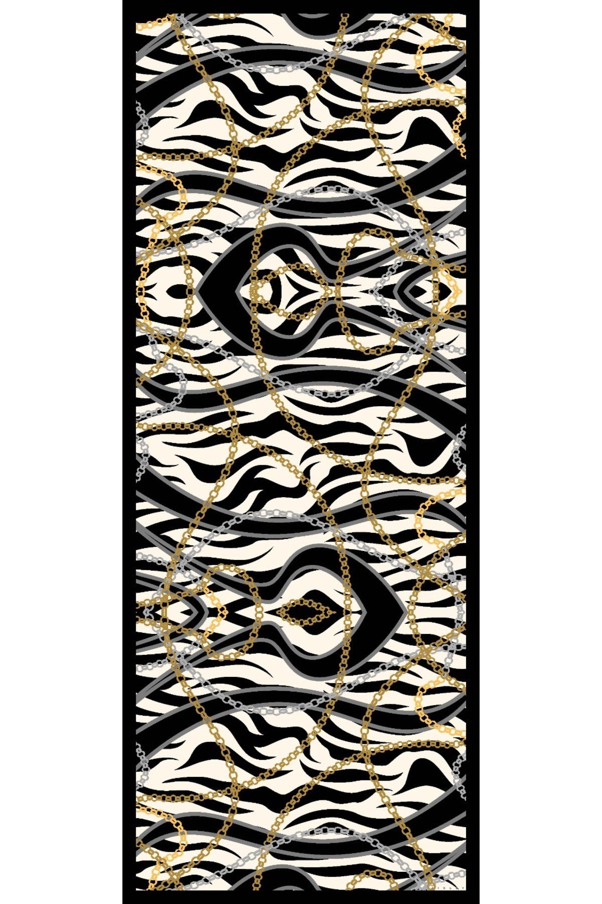 Sisley Esila Desenli Şal S-S-2009 Krem