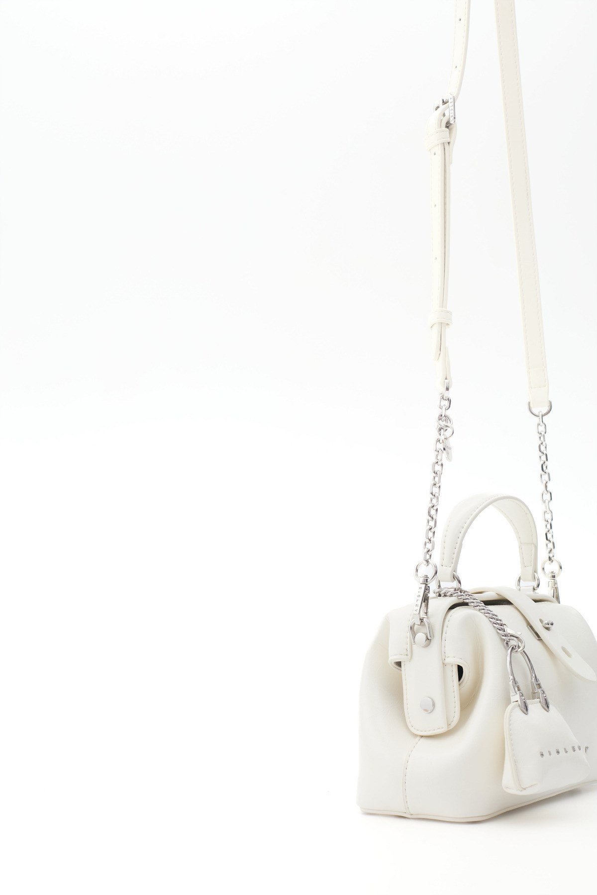Sisley Kadın El Çantası SLY388 Beyaz