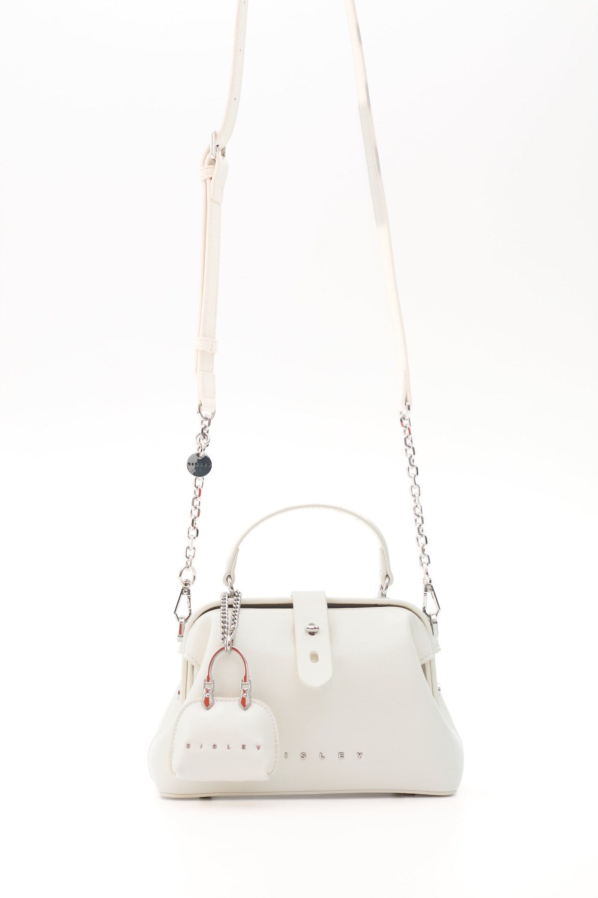 Sisley Kadın El Çantası SLY388 Beyaz