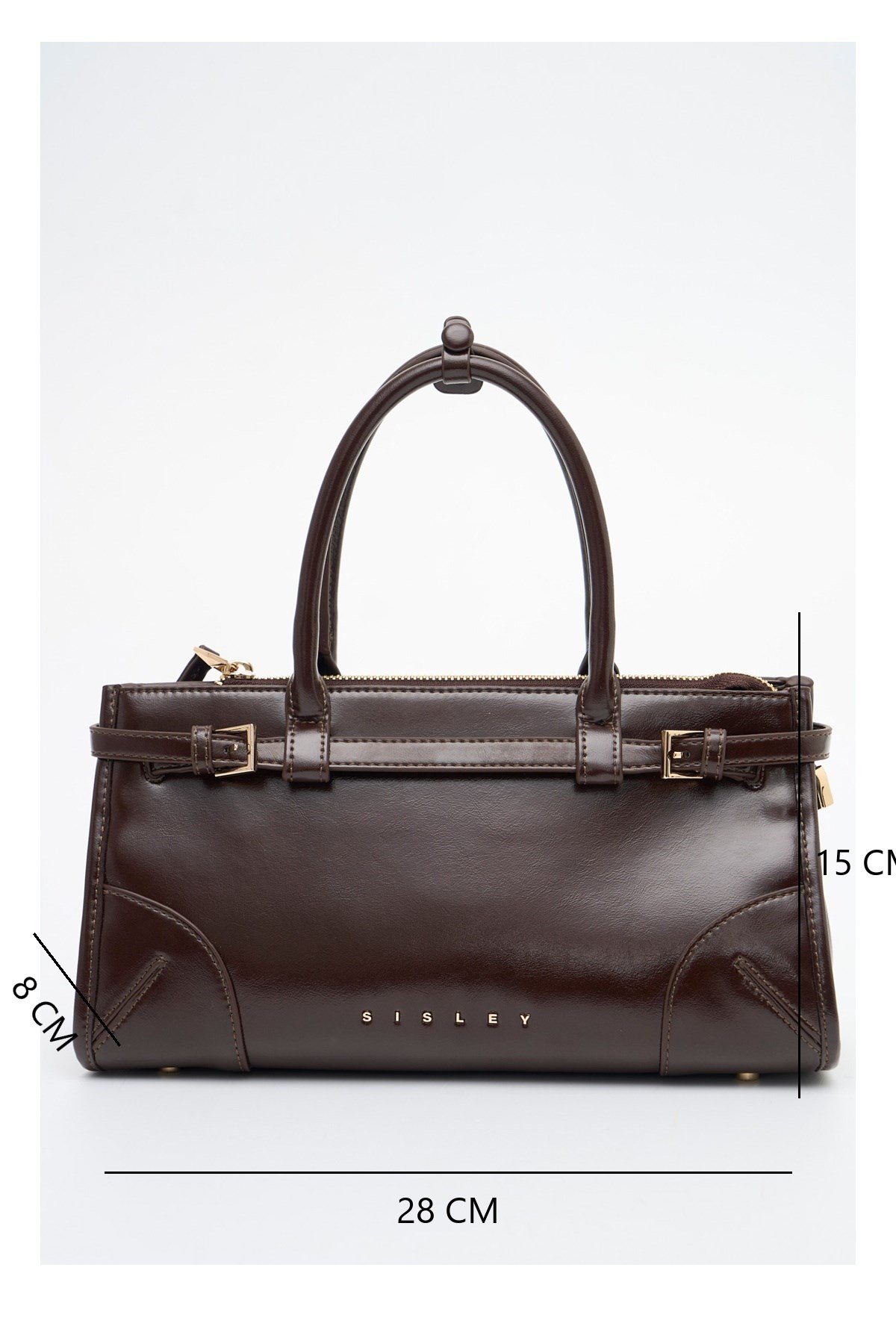 Sisley Kadın El Çantası SLY470 Kahve