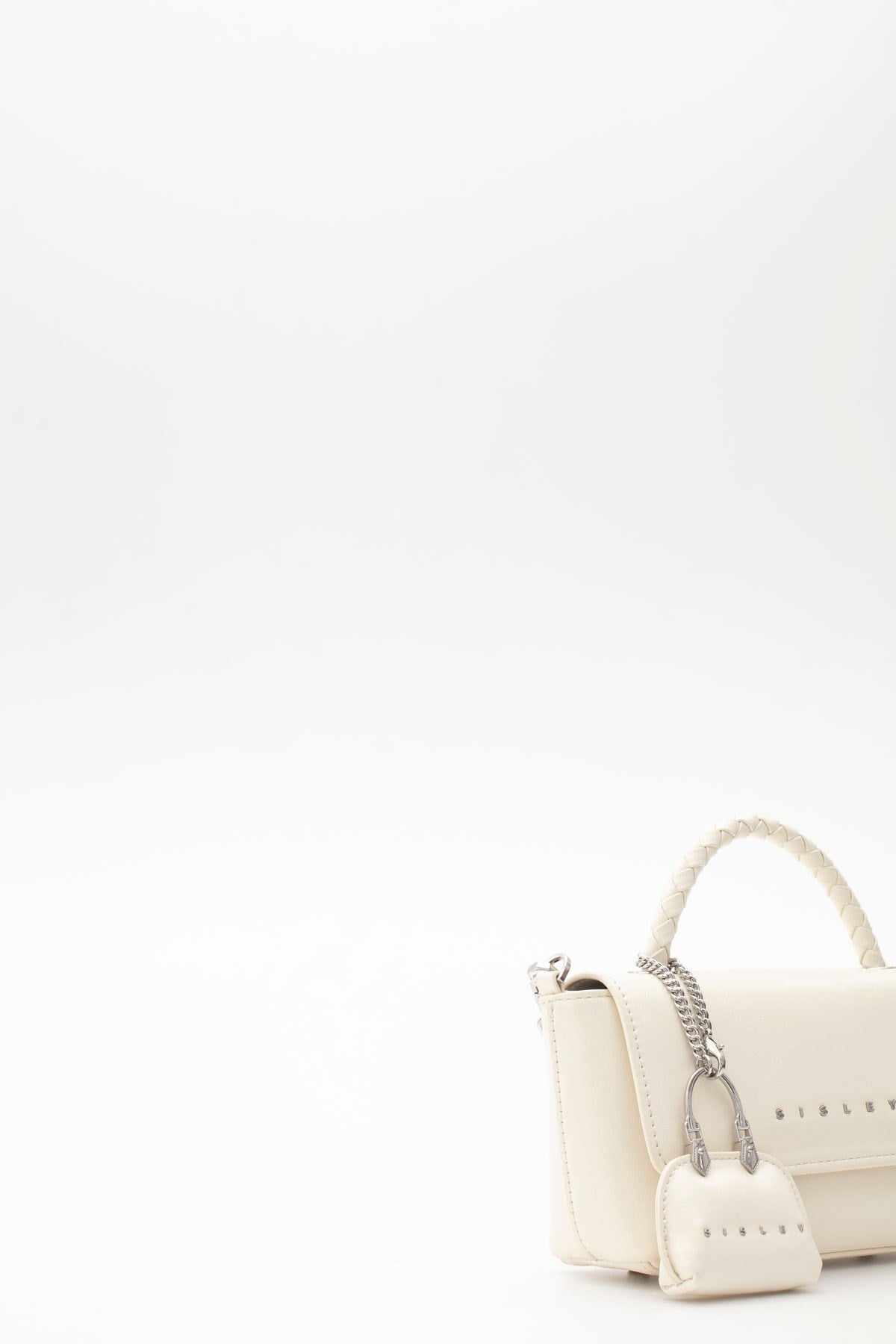Sisley Kadın El Çantası SLY_386 Beyaz