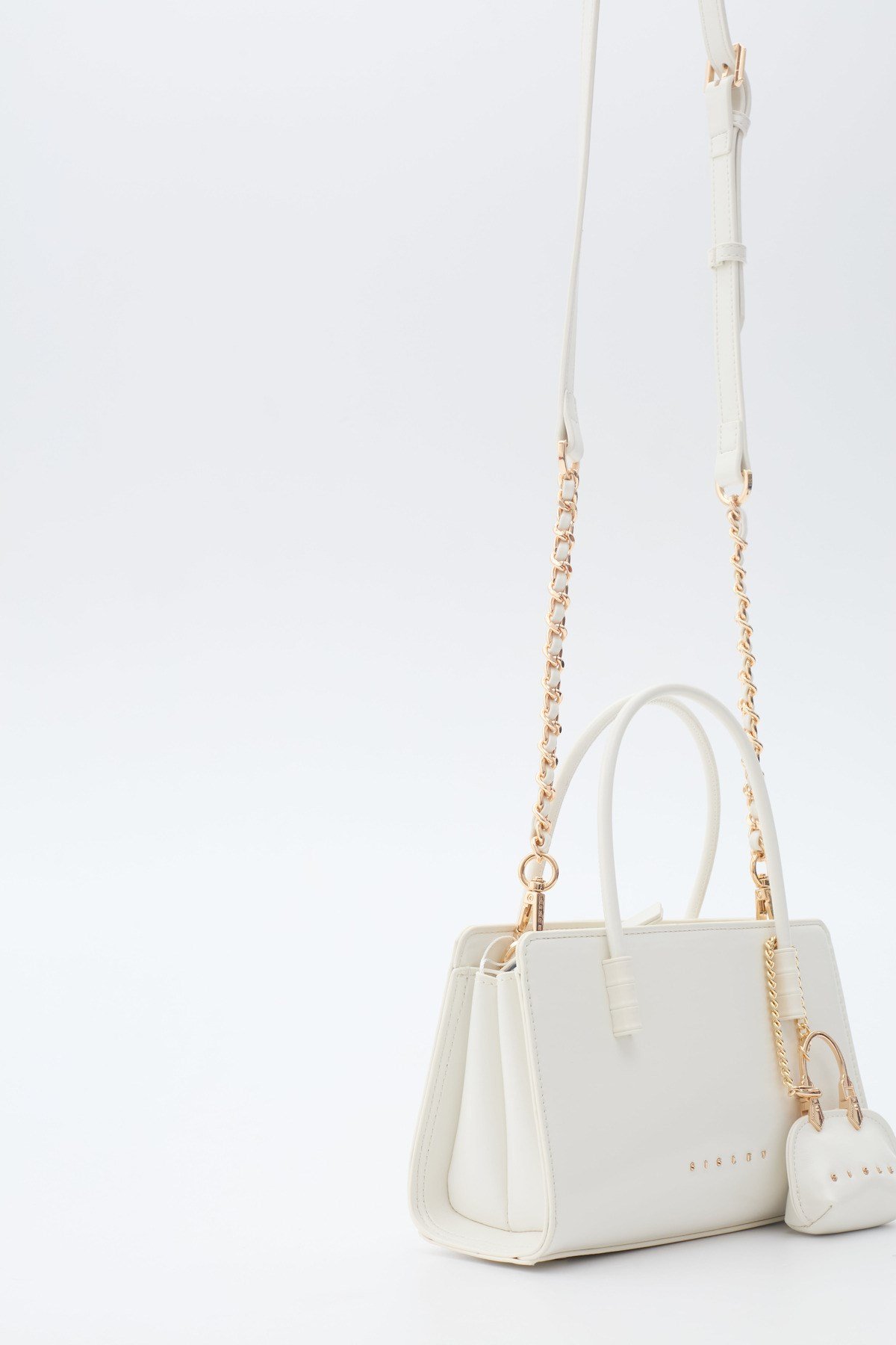 Sisley Kadın El Çantası SLY_393 Beyaz