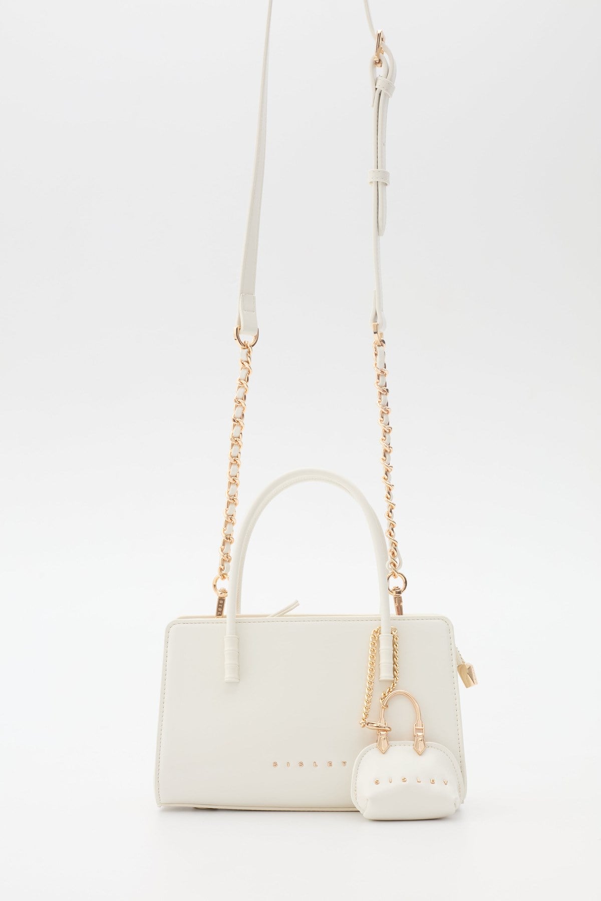 Sisley Kadın El Çantası SLY_393 Beyaz