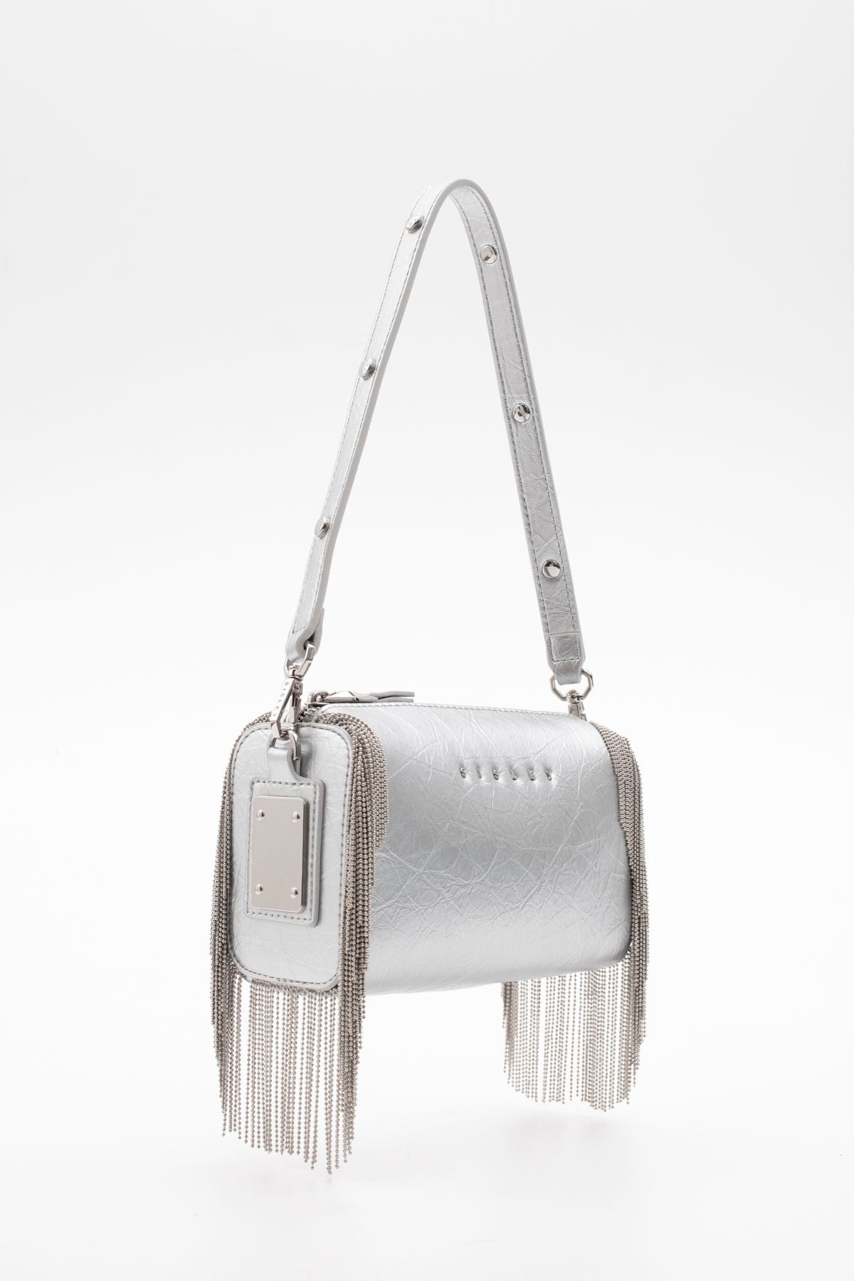 Sisley Kadın Kol Çantası SLY362 Gümüş