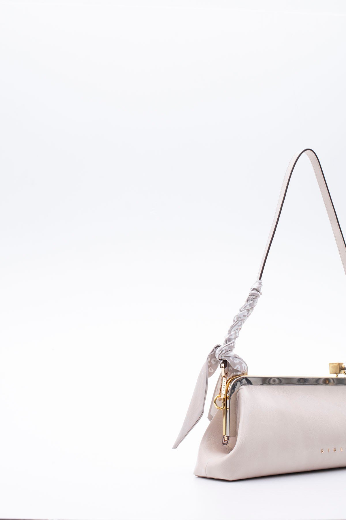 Sisley Kadın Kol Çantası SLY438 Beyaz
