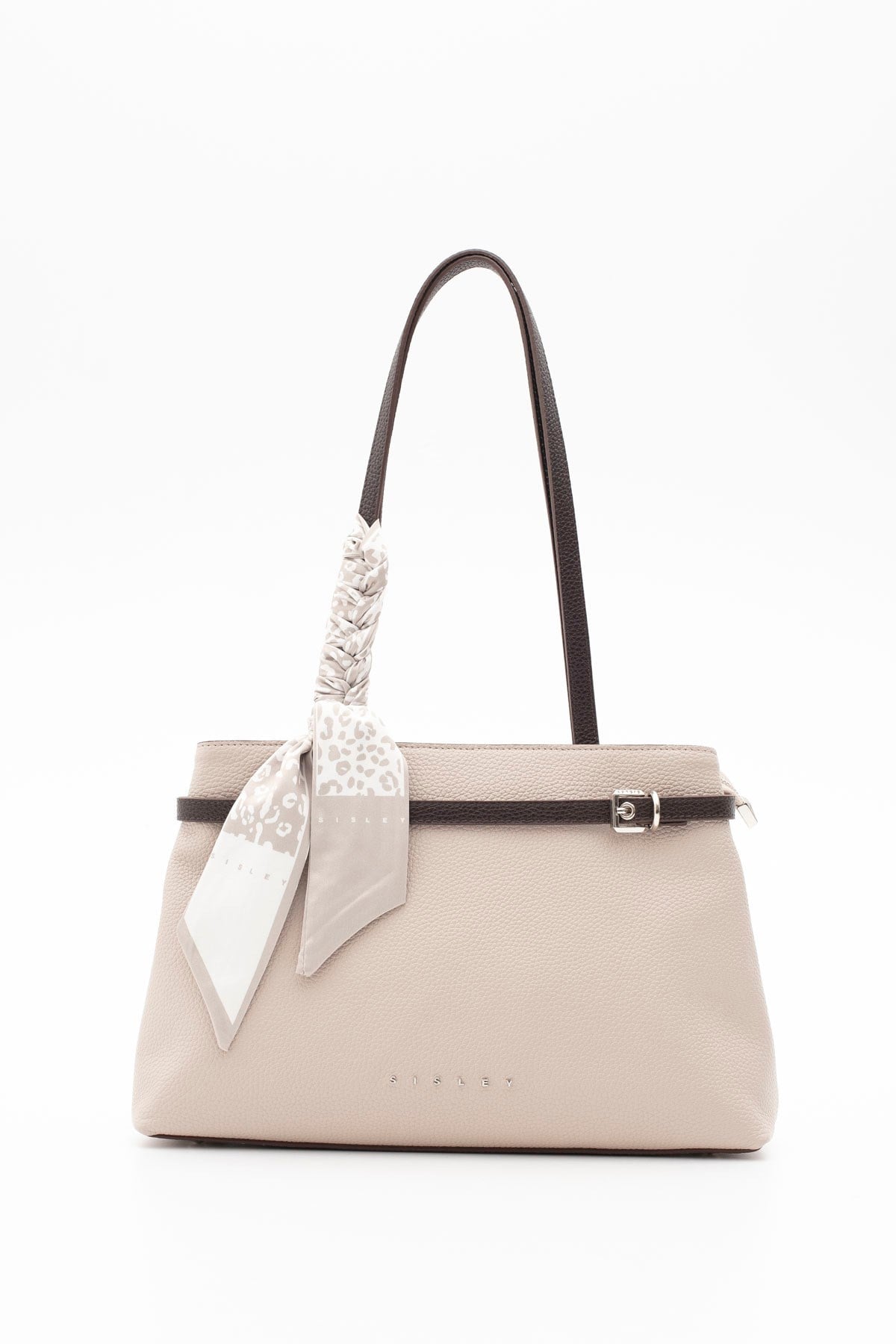 Sisley Kadın Kol Çantası SLY440 Bej-Kahve