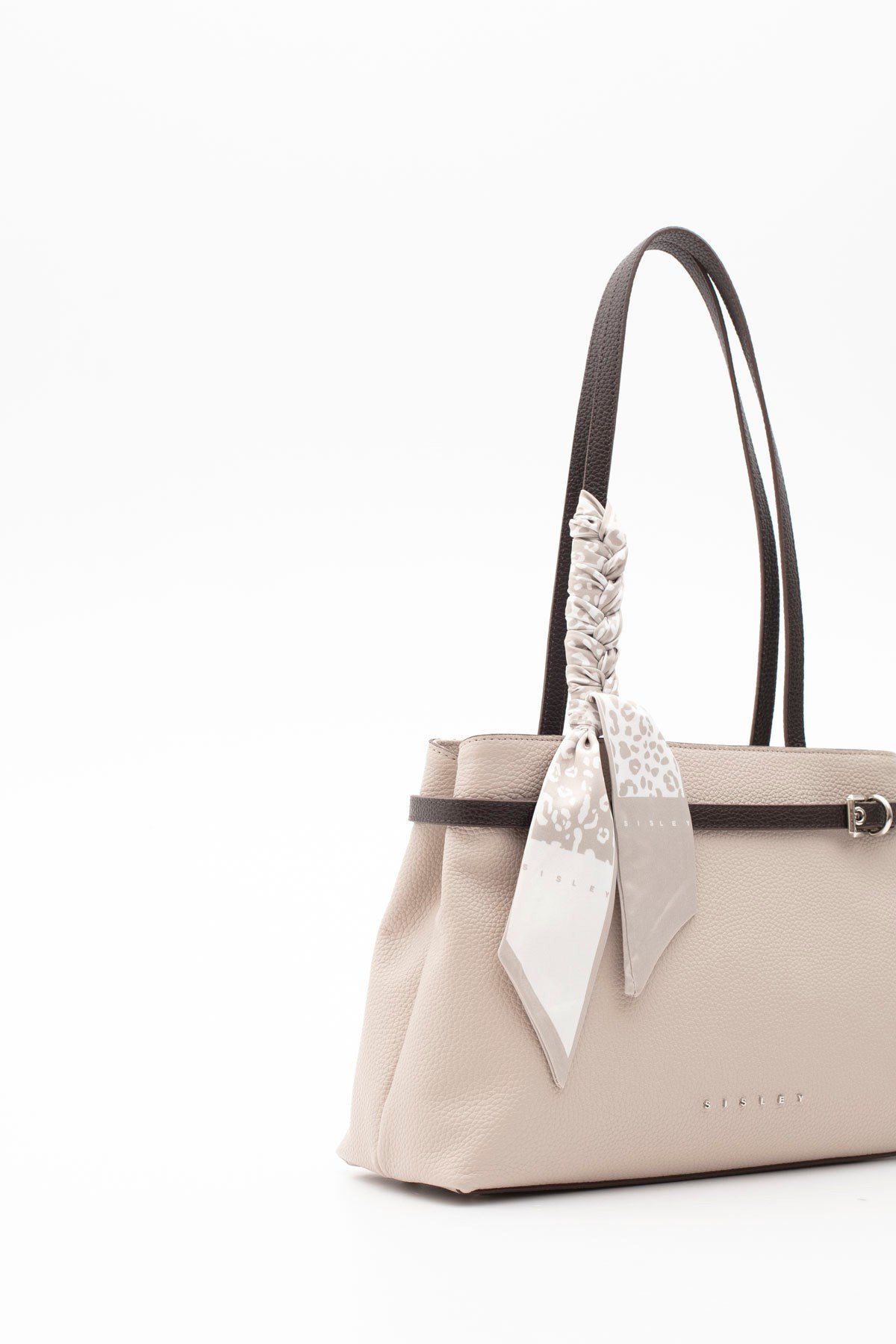 Sisley Kadın Kol Çantası SLY440 Bej-Kahve