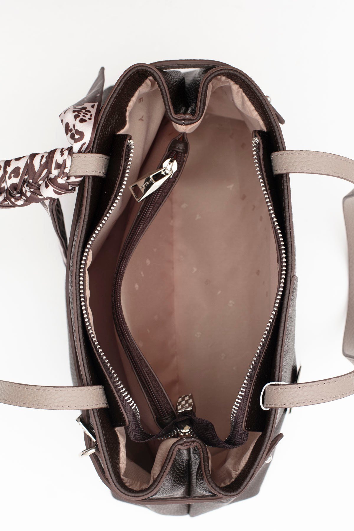 Sisley Kadın Kol Çantası SLY440 Kahve-Bej