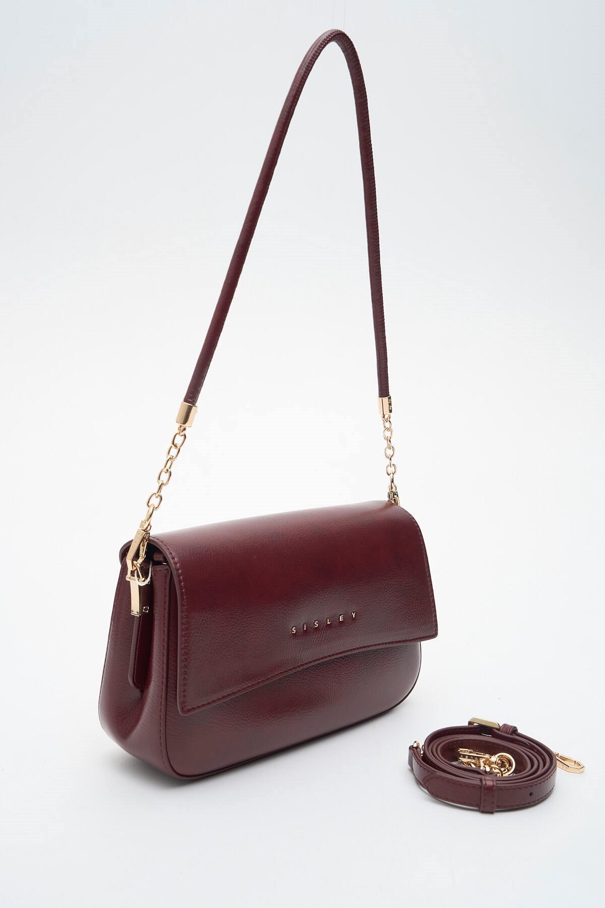 Sisley Kadın Kol Çantası SLY448 Bordo