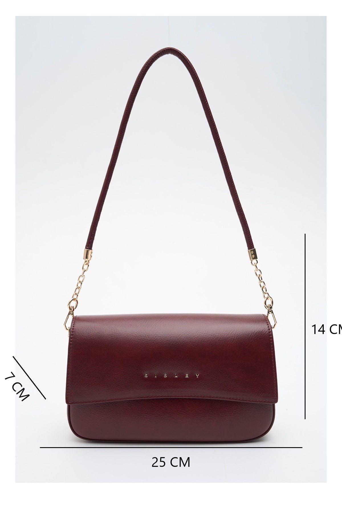 Sisley Kadın Kol Çantası SLY448 Bordo