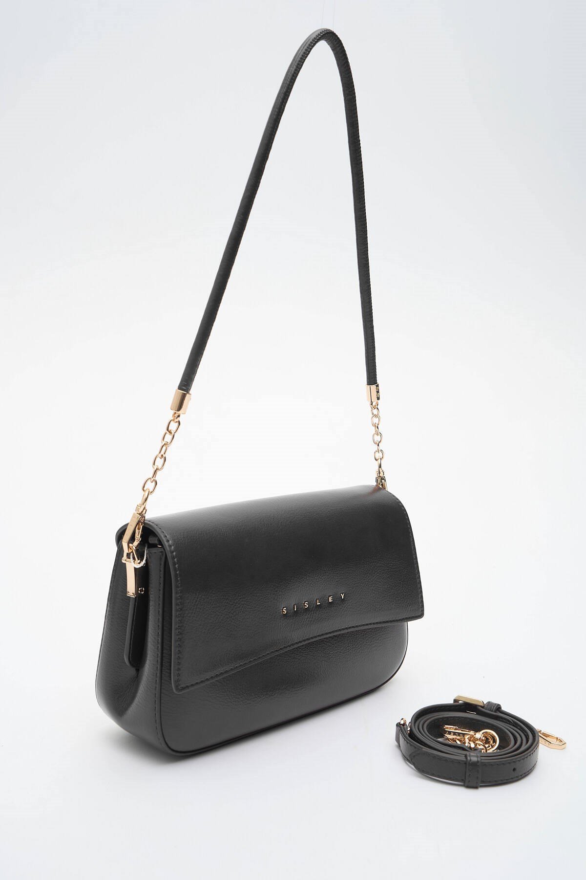 Sisley Kadın Kol Çantası SLY448 Siyah