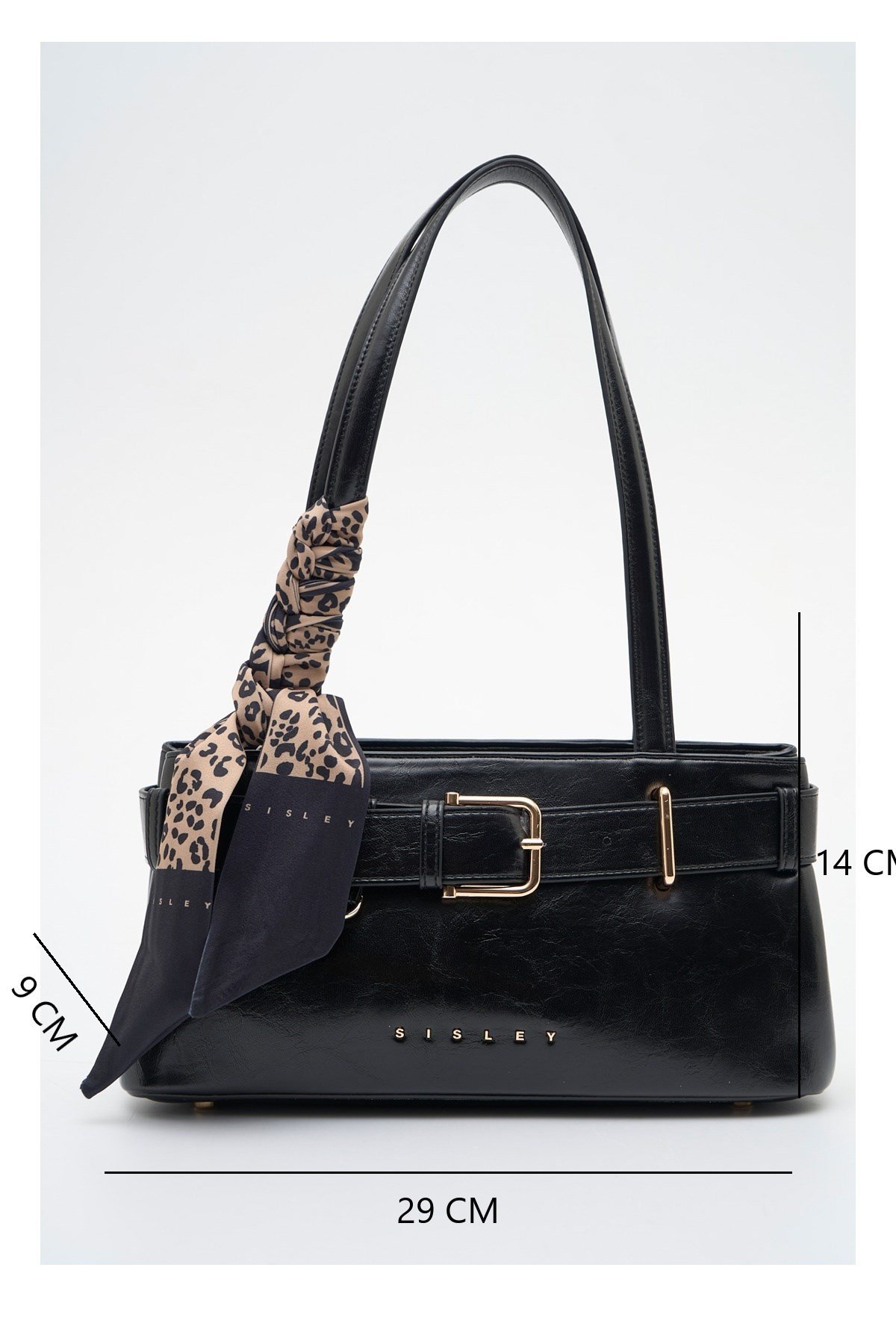Sisley Kadın Kol Çantası SLY471 Siyah