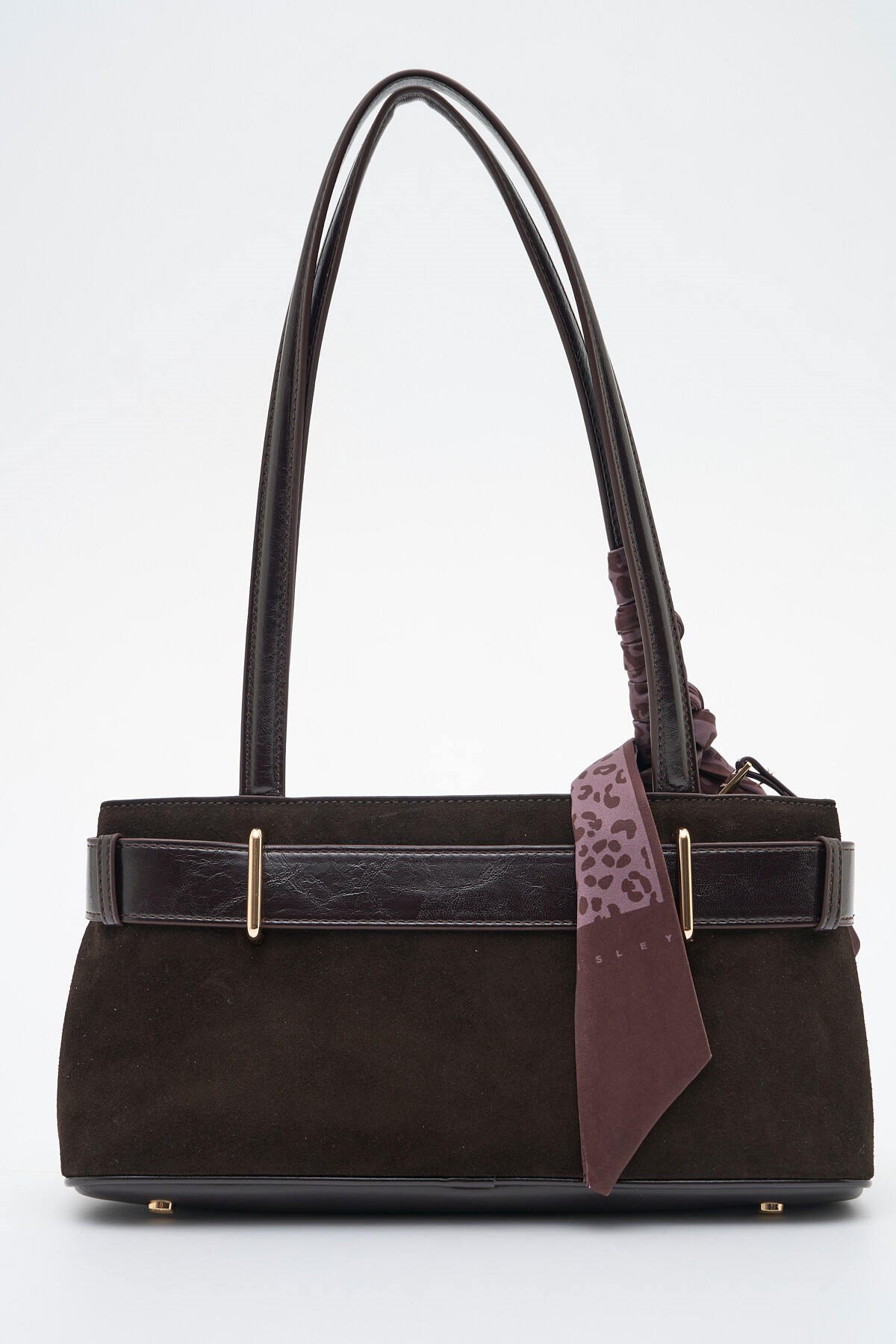 Sisley Kadın Kol Çantası SLY471 Süet Kahve