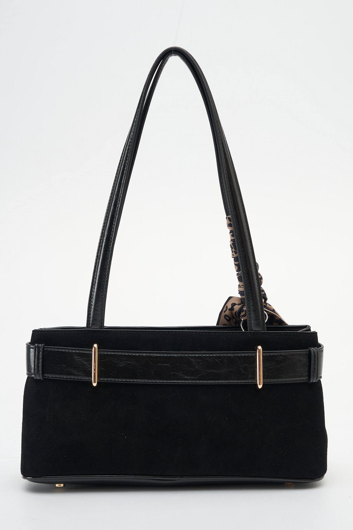 Sisley Kadın Kol Çantası SLY471 Süet Siyah