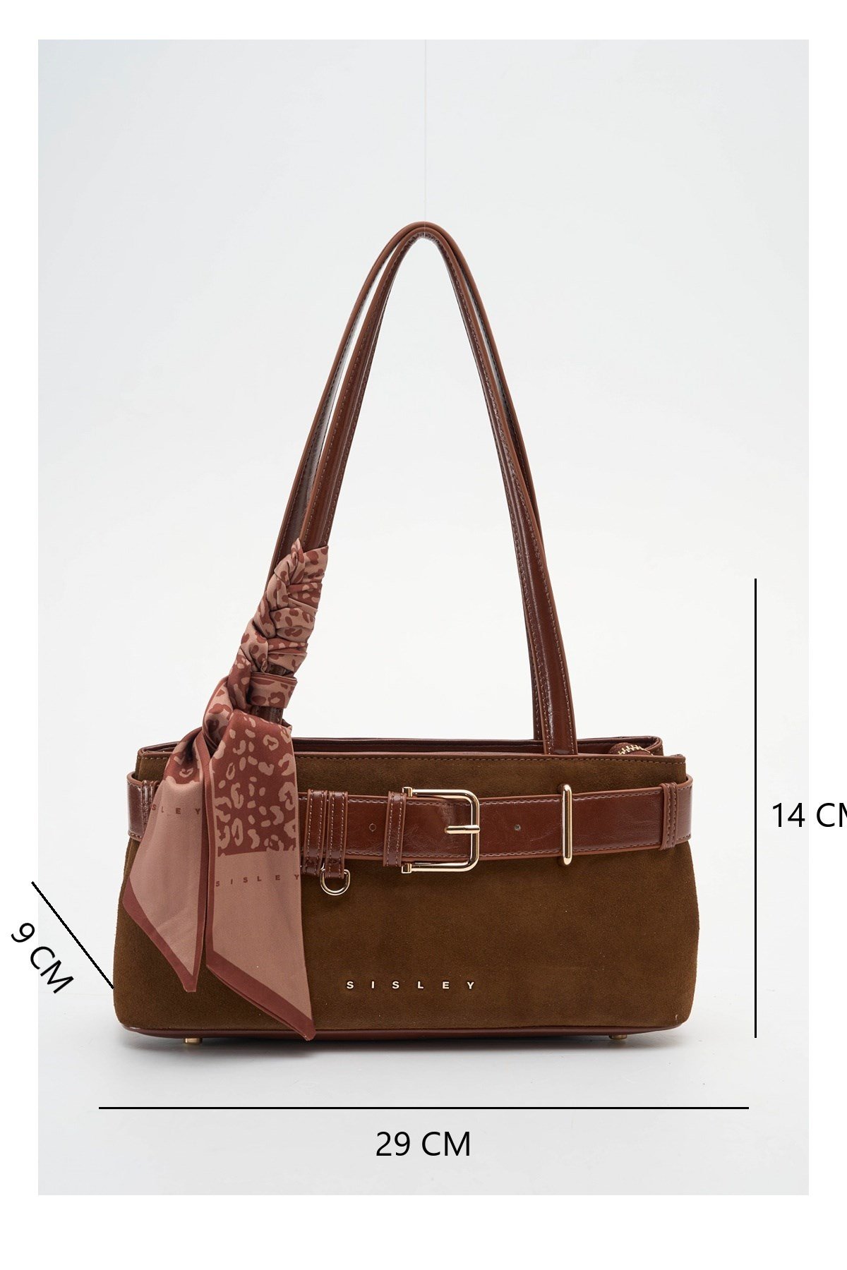 Sisley Kadın Kol Çantası SLY471 Süet Taba