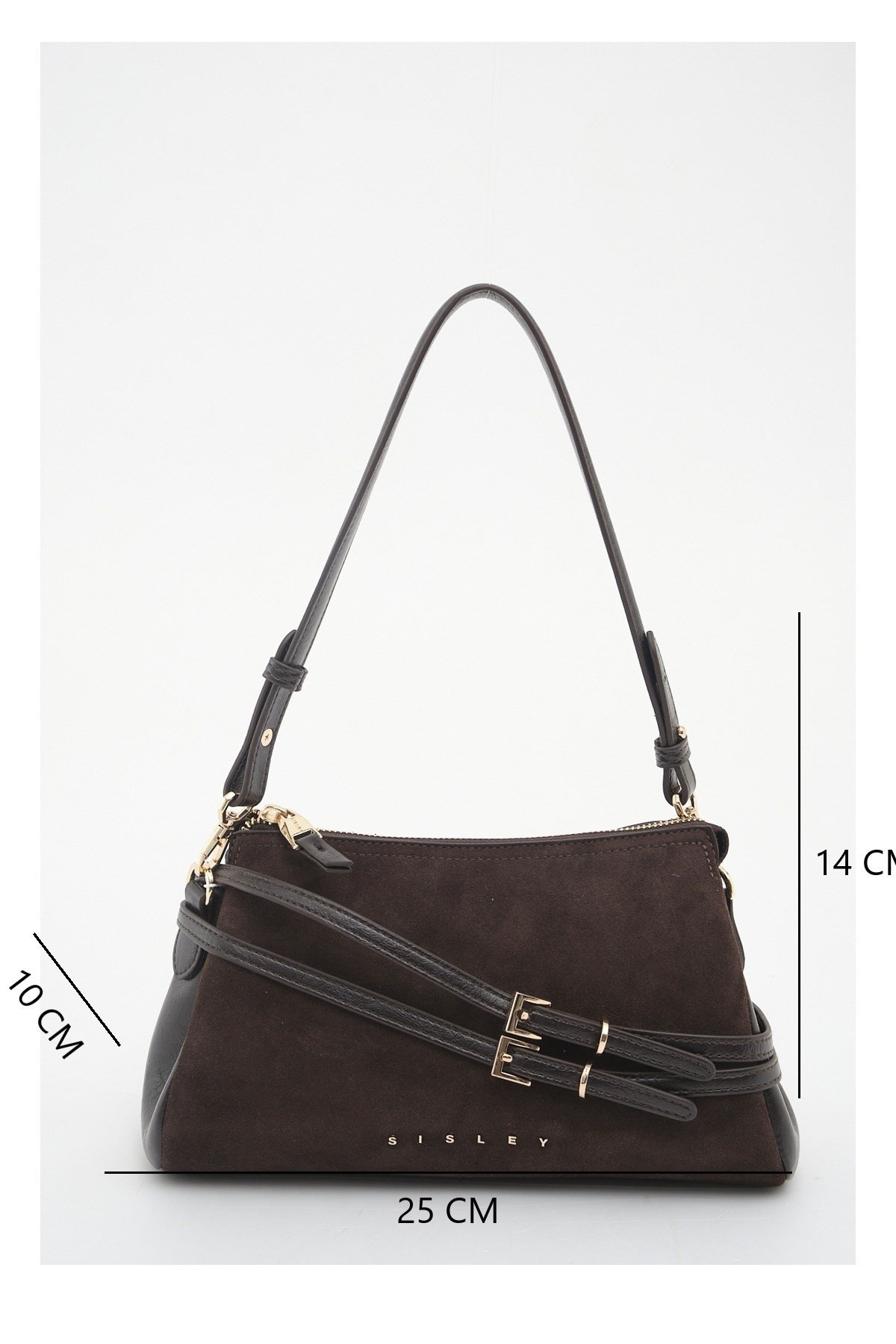 Sisley Kadın Kol Çantası SLY472 Kahve