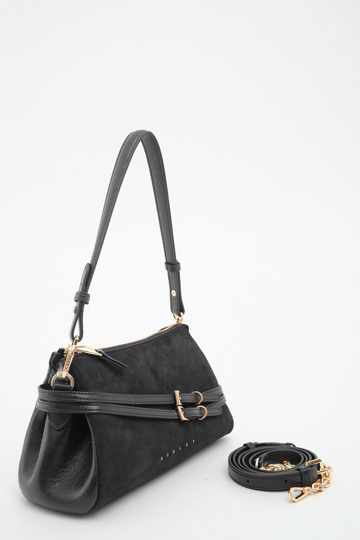Sisley Kadın Kol Çantası SLY472 Siyah