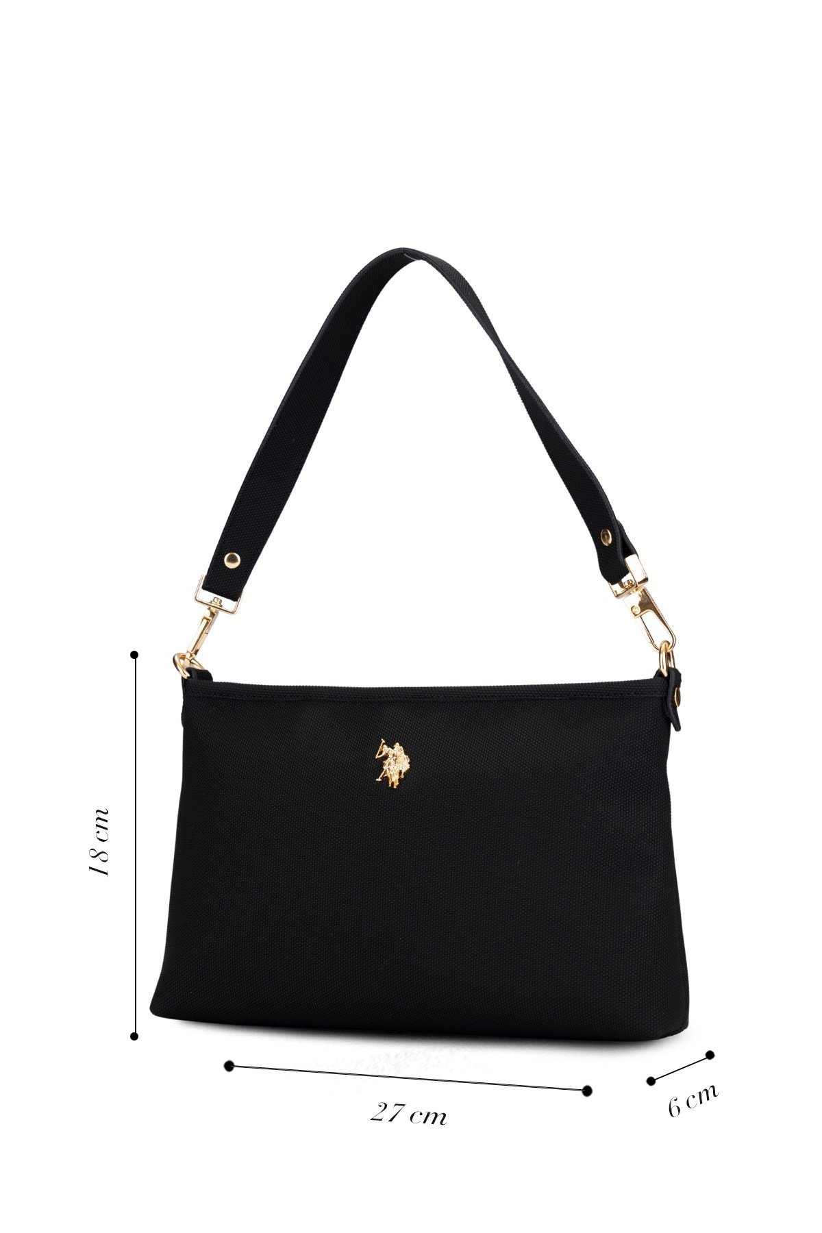 U.S. Polo Assn.Us26264  Kadın Postacı Çantası Siyah