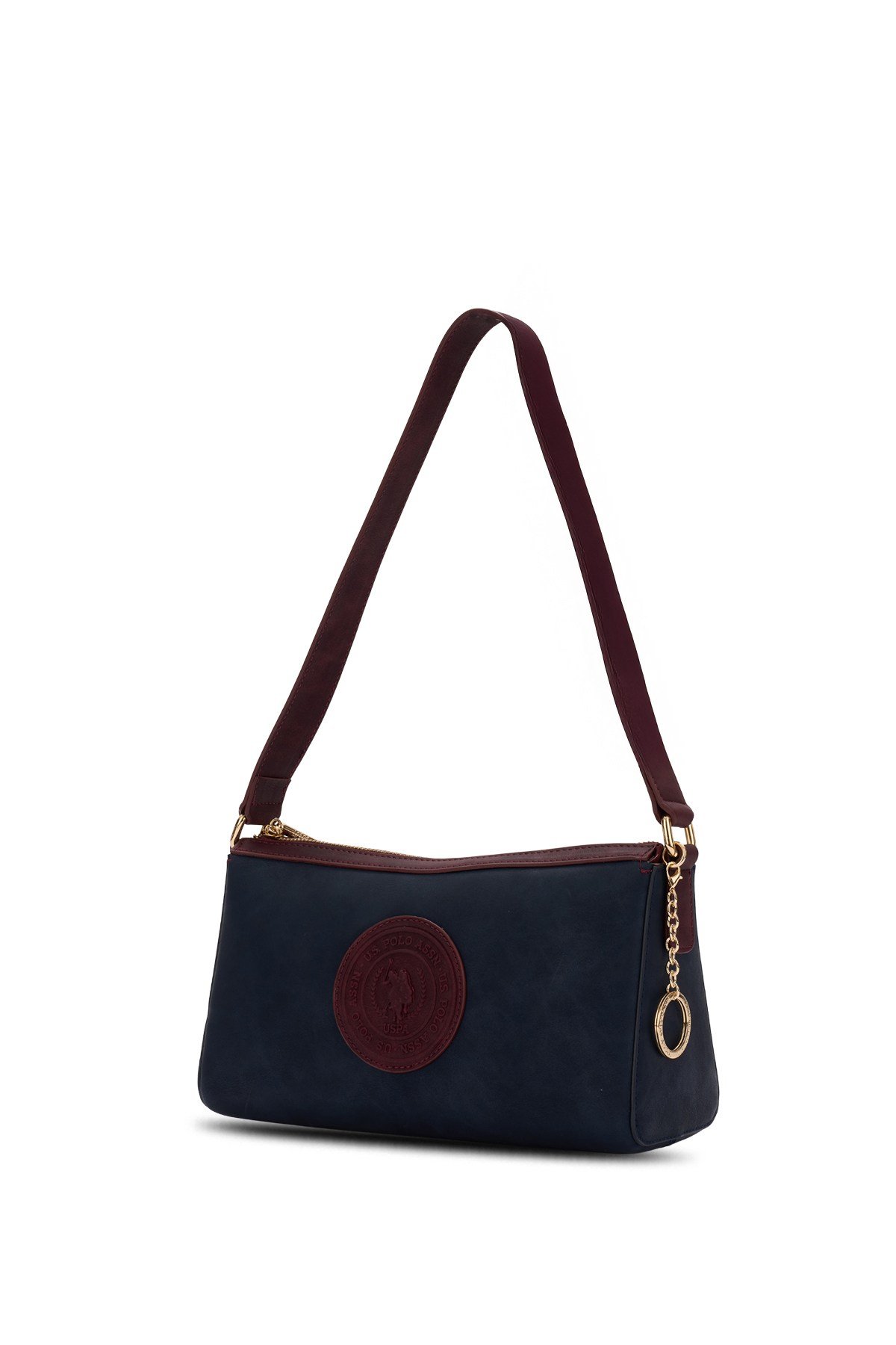 U.S. Polo Assn. Kadın Omuz Çantası Us26634 lacivert-Bordo