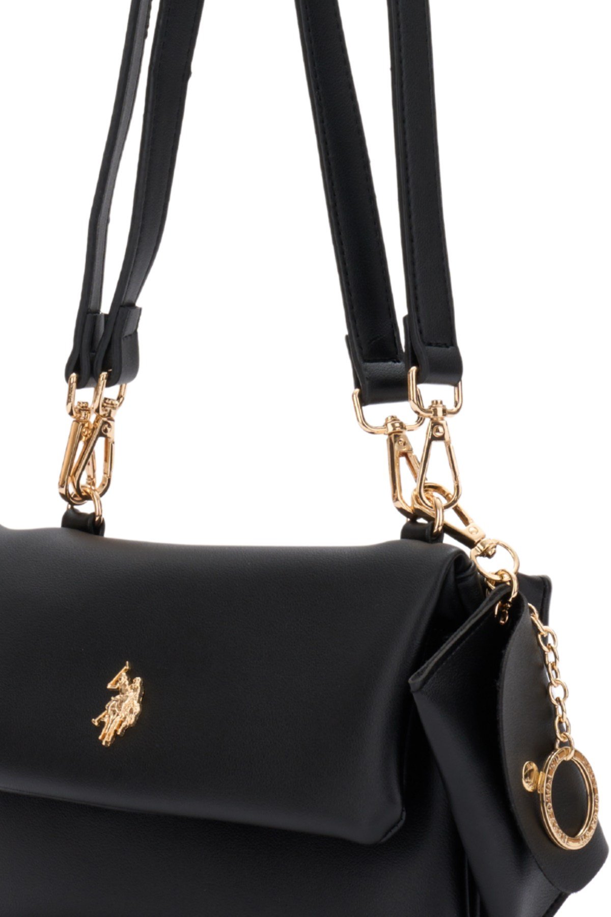 U.S. Polo Assn.Kadın Postacı Çantası Us26588 Siyah