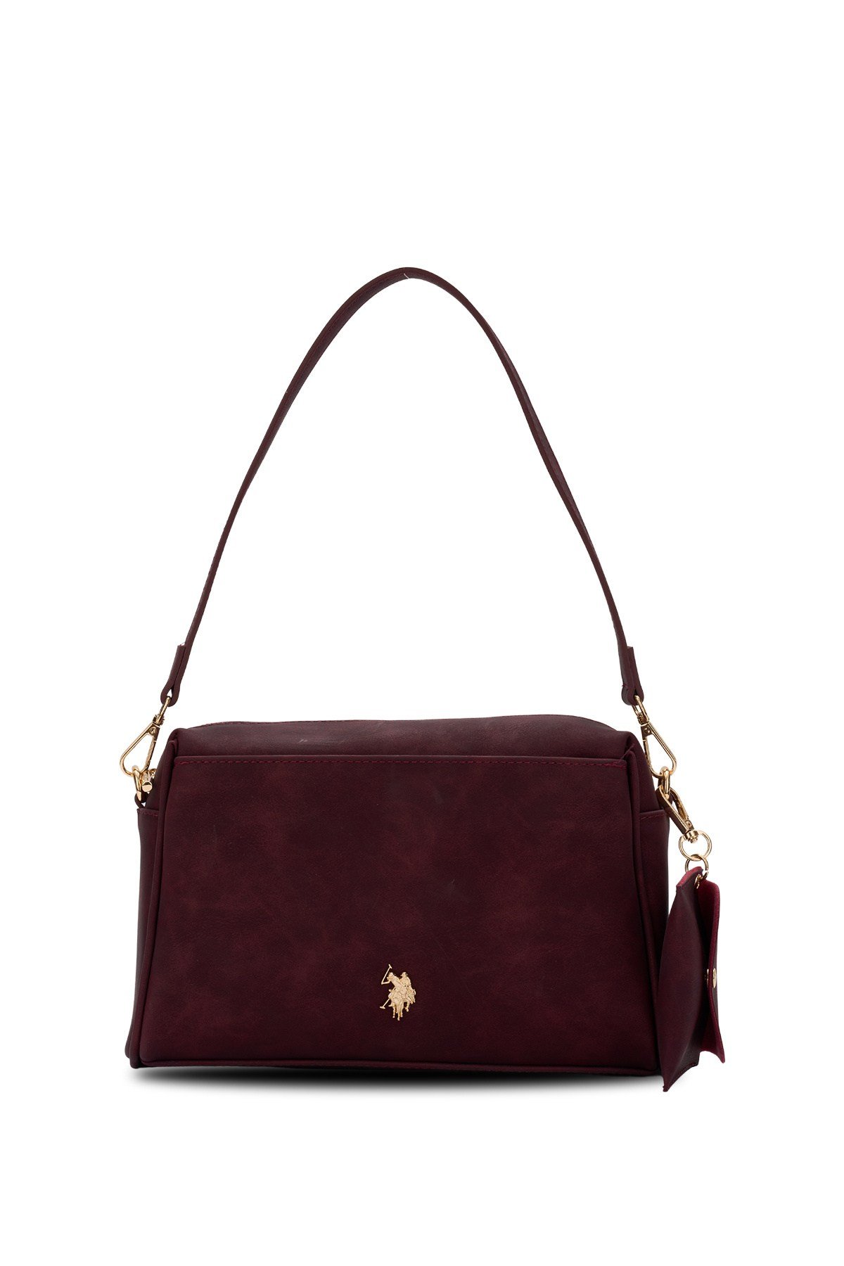 U.S. Polo Assn. Kadın Omuz Çantası Us26619 Bordo