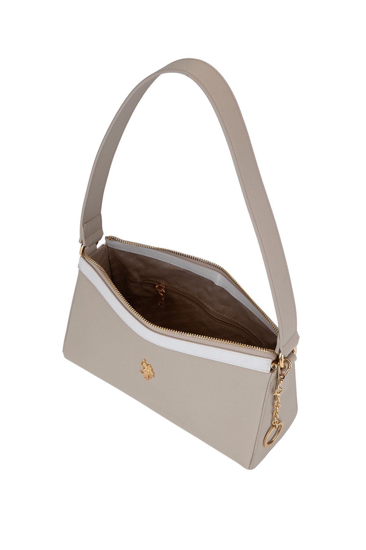U.S. Polo Assn. Kadın Omuz Çantası US26279 Taş