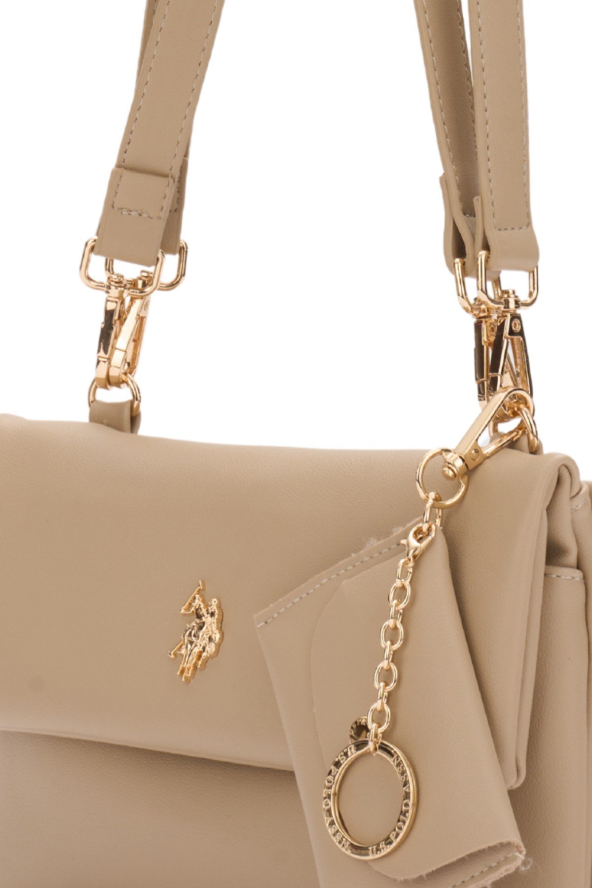 U.S. Polo Assn.Kadın Postacı Çantası Us26588 Koyu Bej