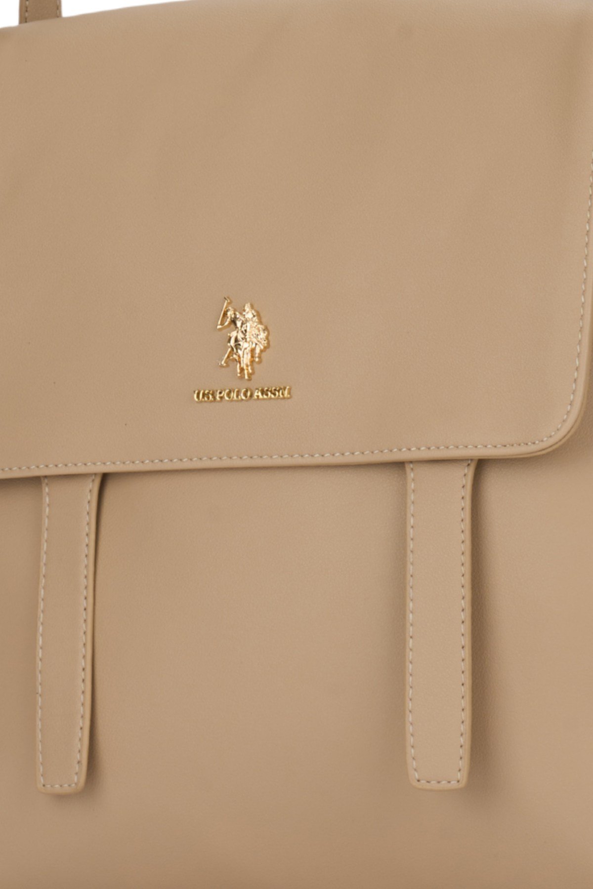 U.S. Polo Assn. Kadın Postacı Çantası Us26584 Koyu Bej