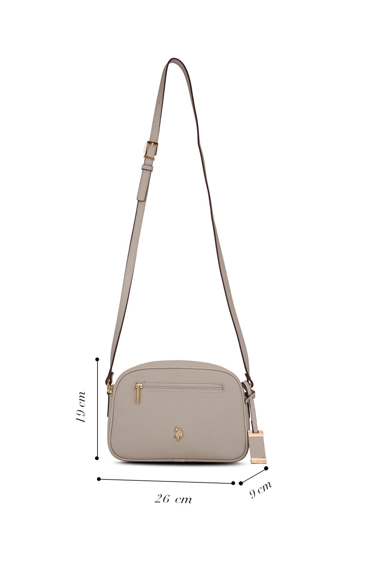 U.S. Polo Assn. Us26275 Kadın Postacı Çantası Taş