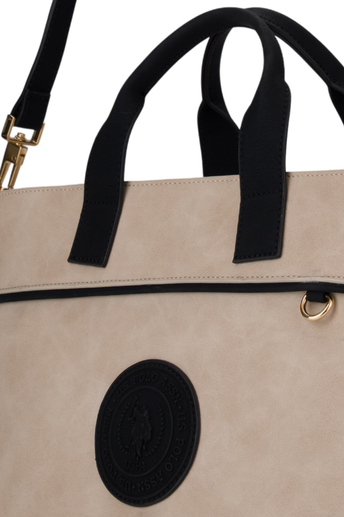 U.S. Polo Assn. Us26218 Kadın Postacı Çantası Taş-Siyah