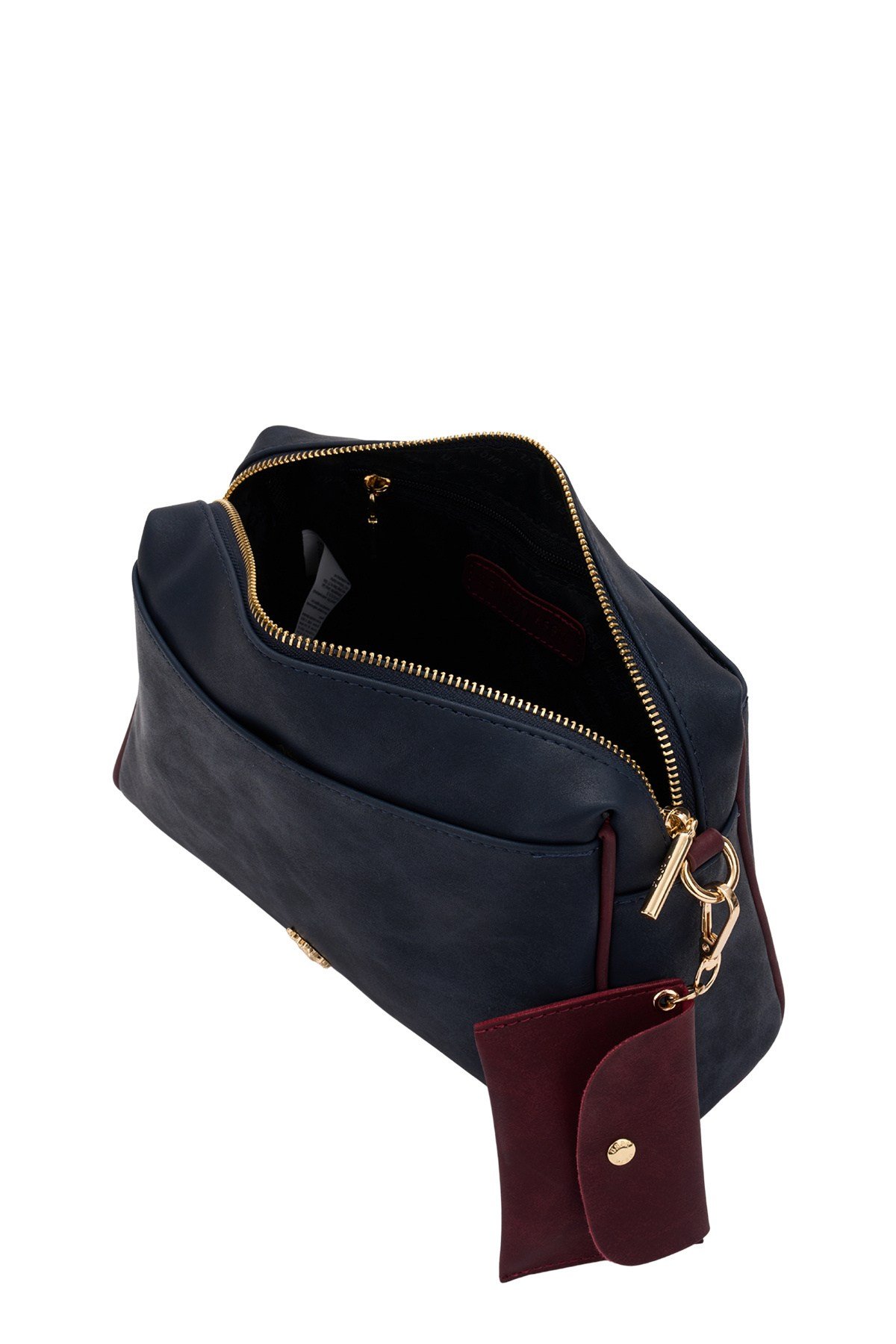 U.S. Polo Assn. Kadın Omuz Çantası Us26619 lacivert-Bordo