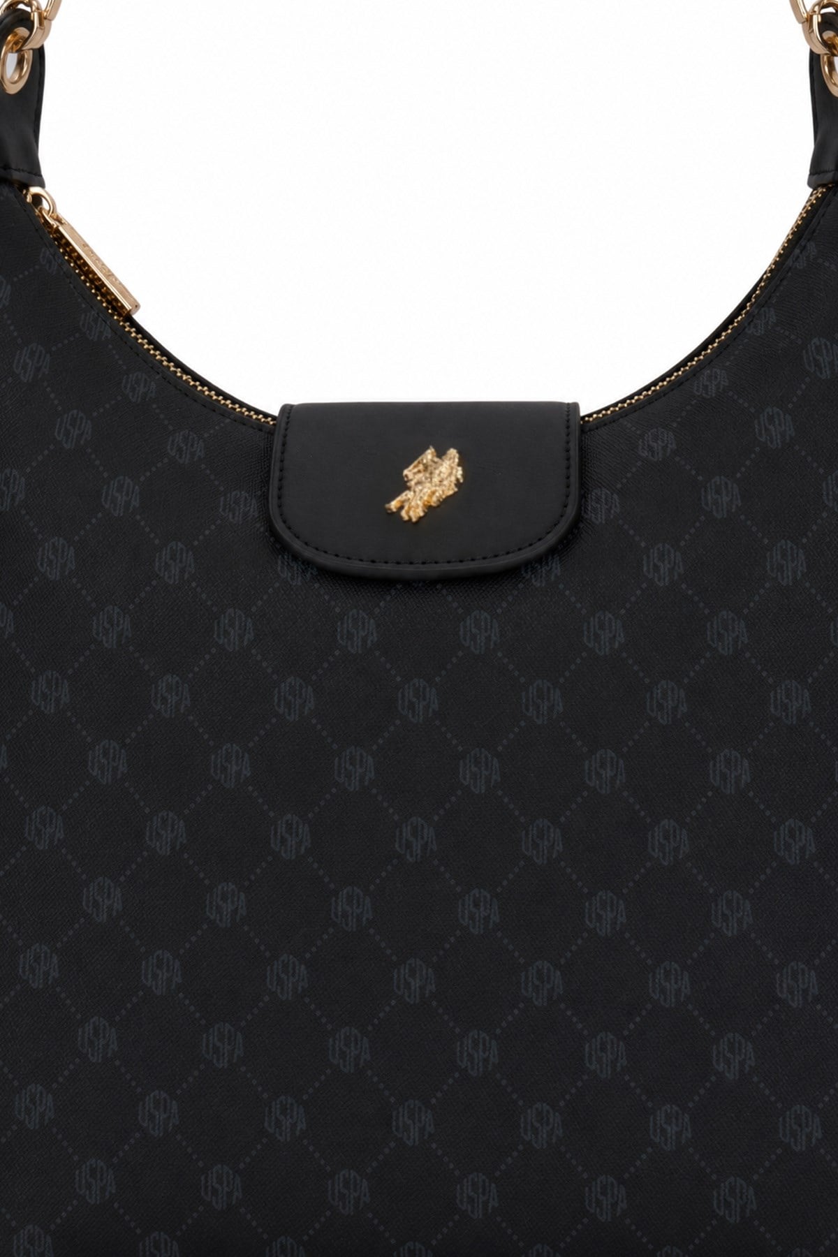 U.S. Polo Assn. Kadın Omuz Çantası Us26555 Siyah