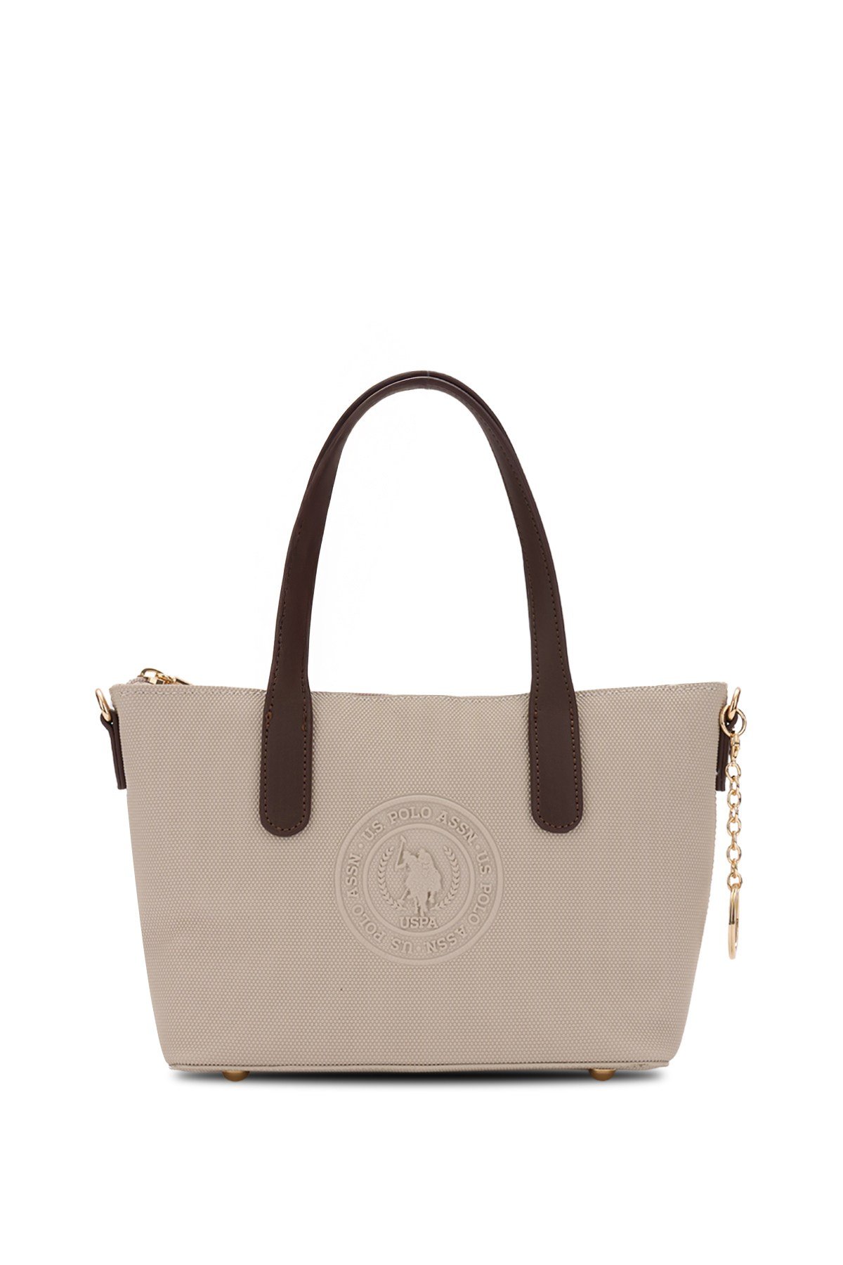 U.S. Polo Assn. Kadın Omuz Çantası Us26678 Taş-Kahve