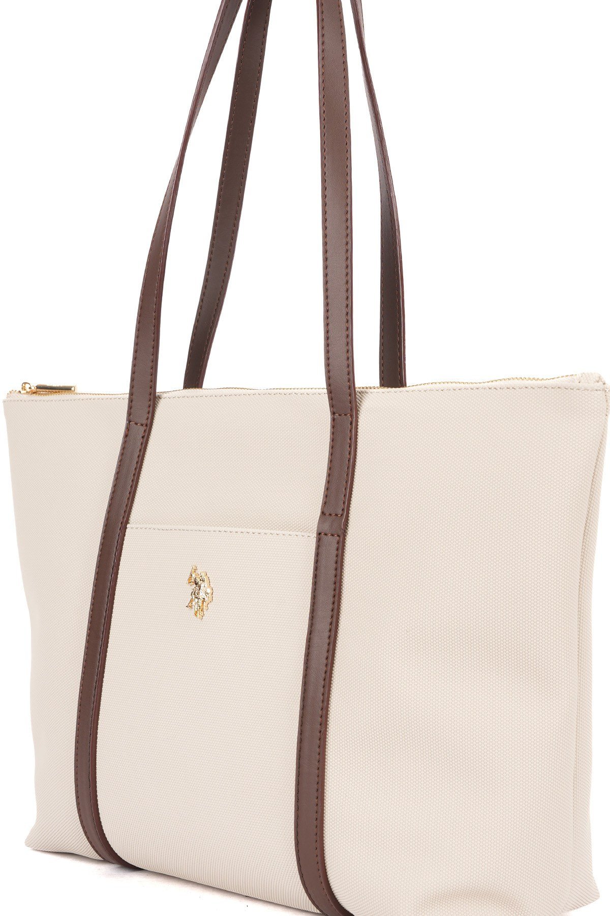 U.S. Polo Assn. Kadın Omuz Çantası Us26665 Taş-Kahve