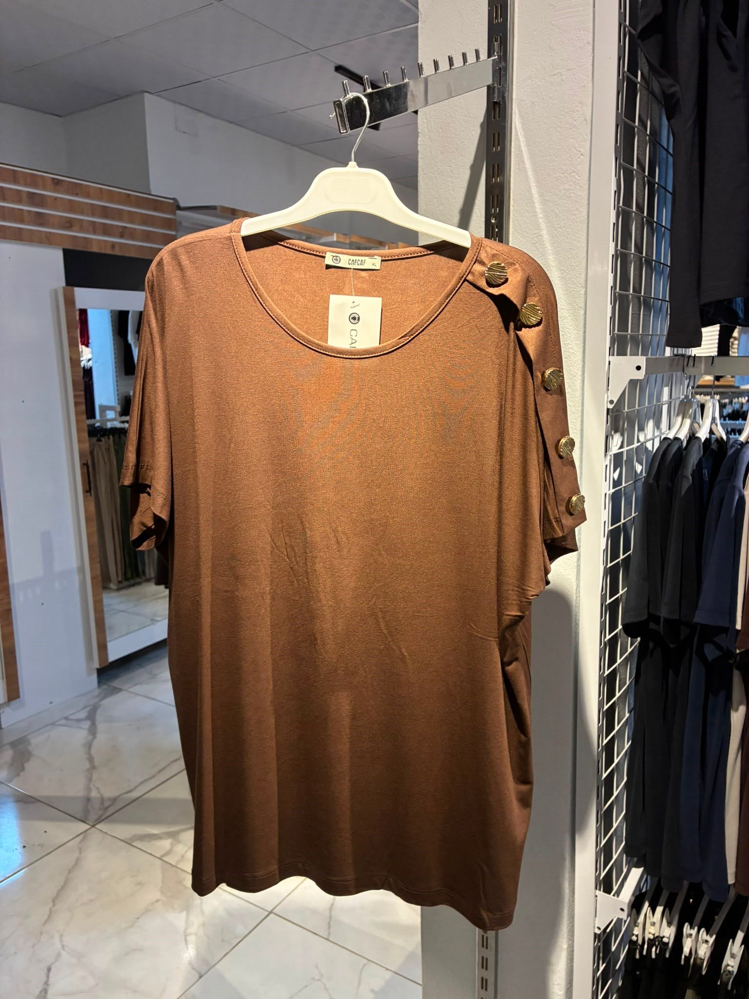SCL Düğme Detay Bluz