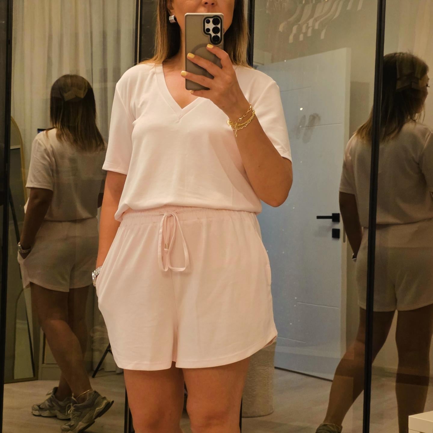 BELİ LASTİKLİ ŞORT TAKIM 
