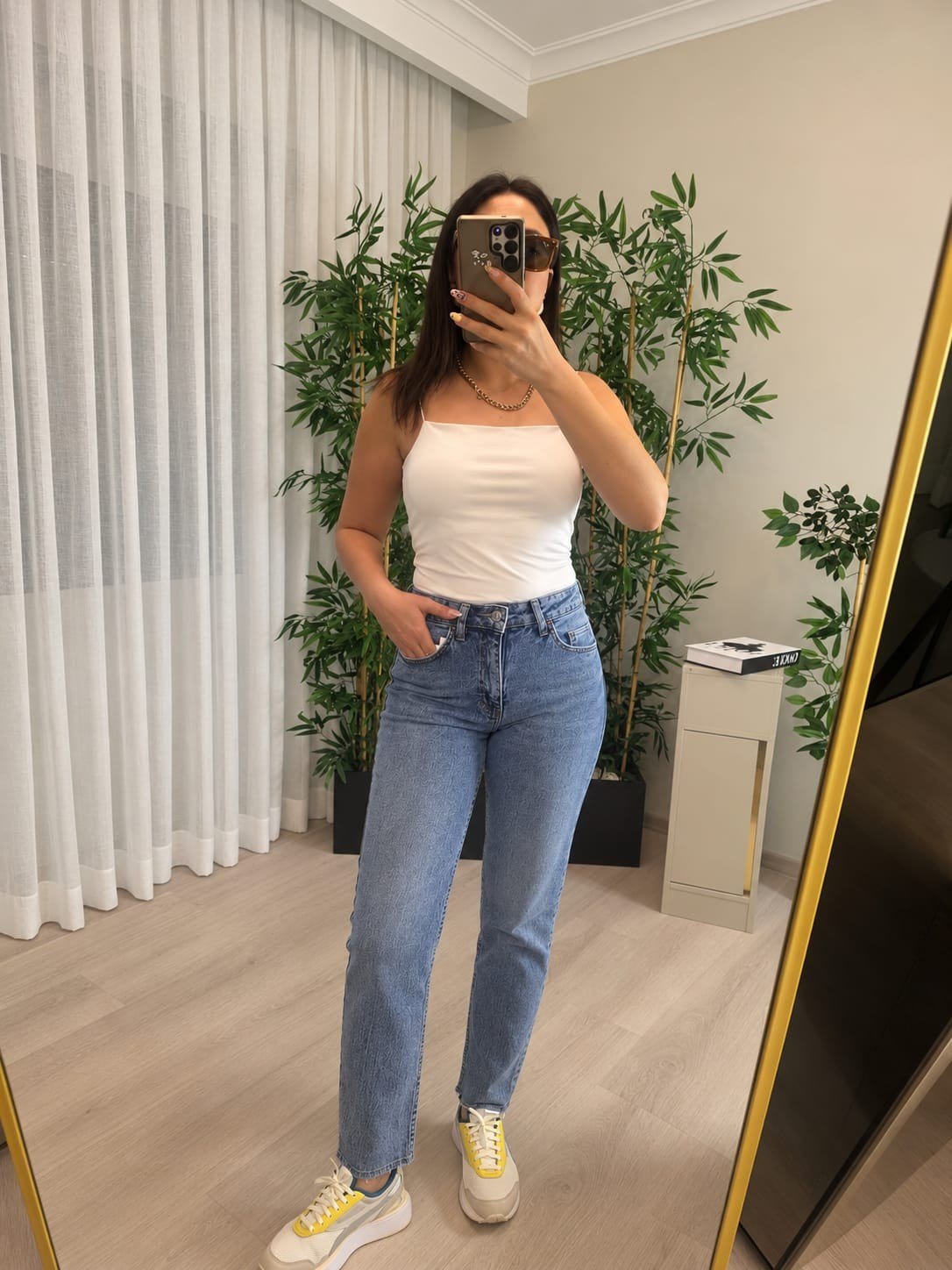 GÖKMAVİ MOM JEAN